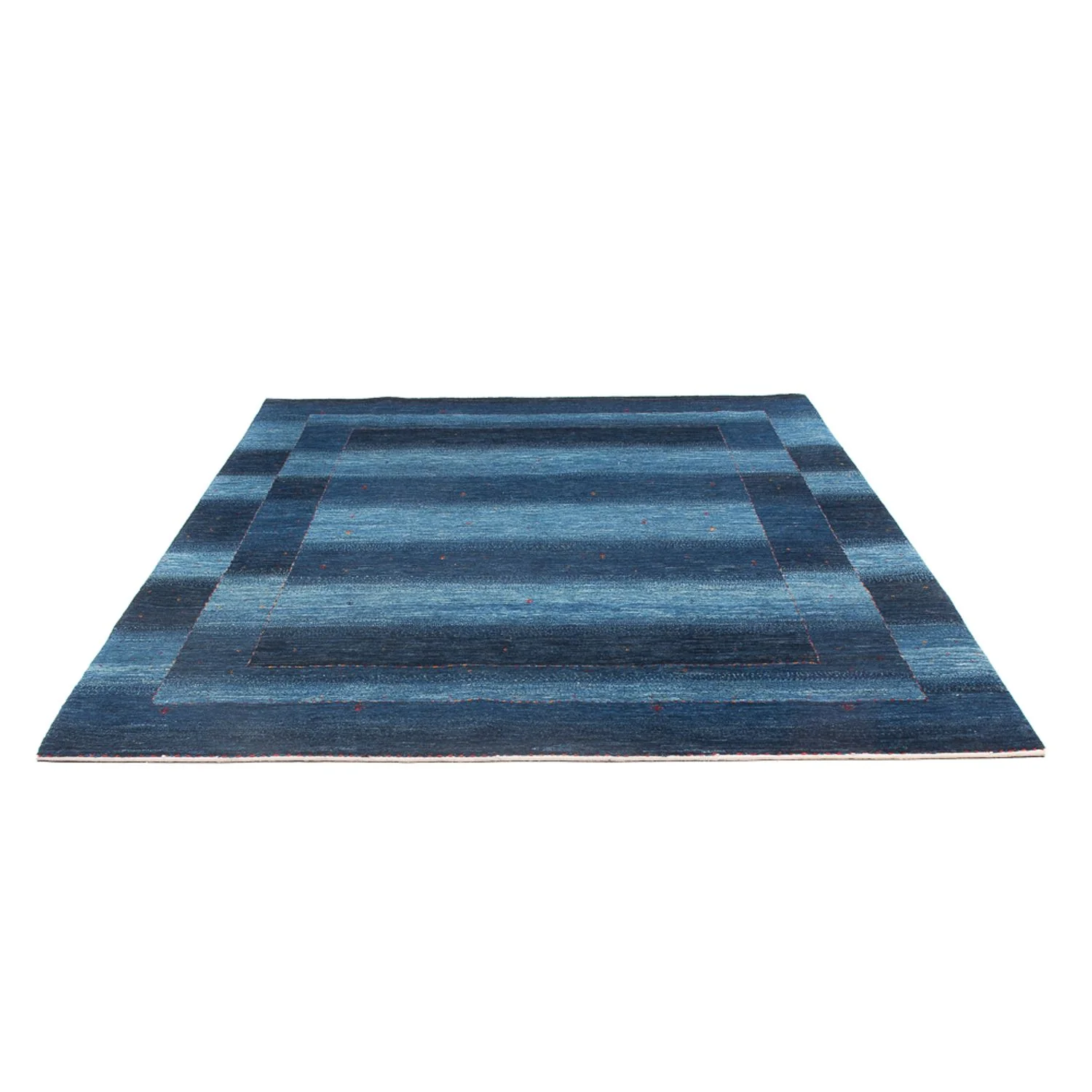 Gabbeh Teppich - Loribaft Perser - 232 x 179 cm - seeblau - Image 5