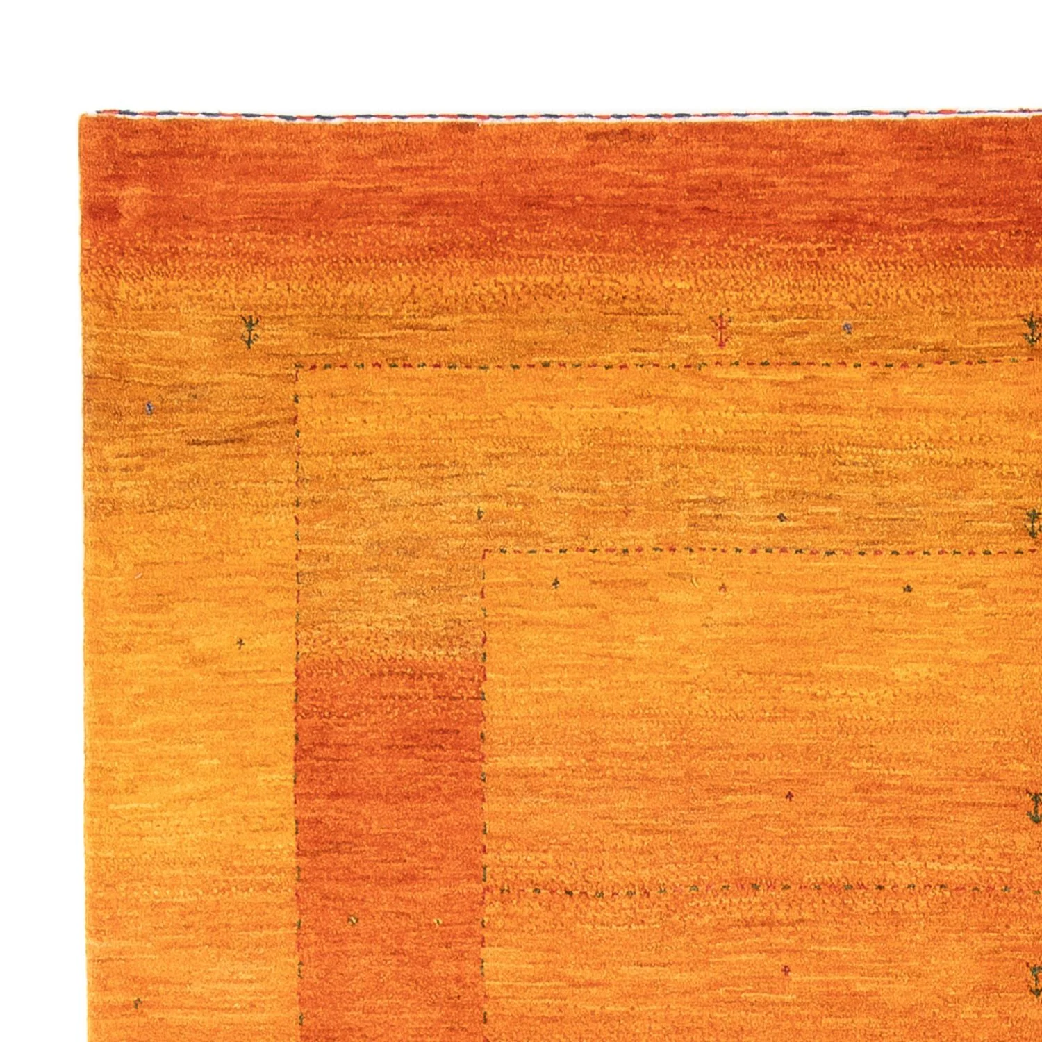 Gabbeh Teppich - Loribaft Perser - 235 x 176 cm - orange - Image 3
