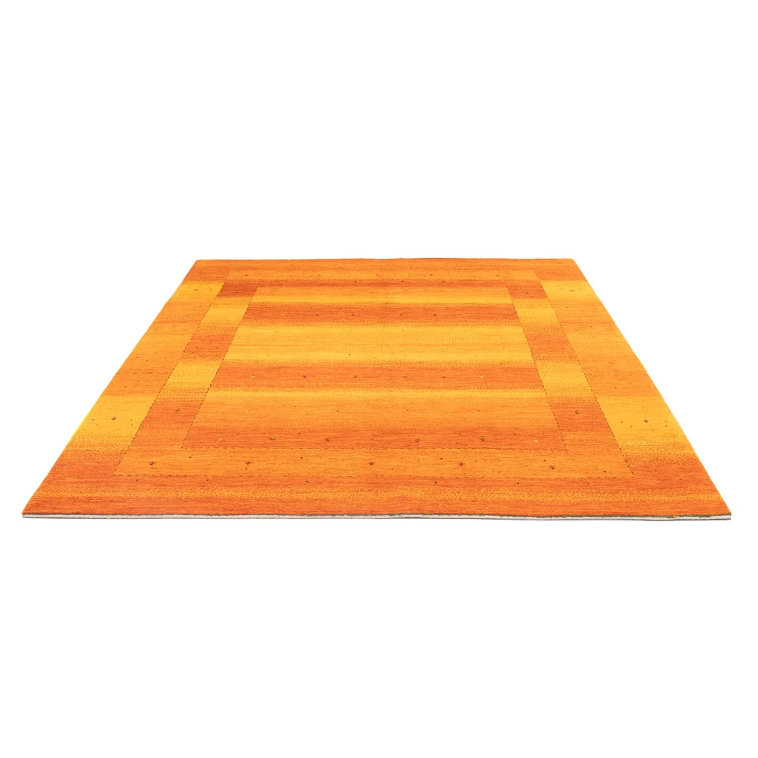 Gabbeh Teppich - Loribaft Perser - 238 x 183 cm - gold - Image 5