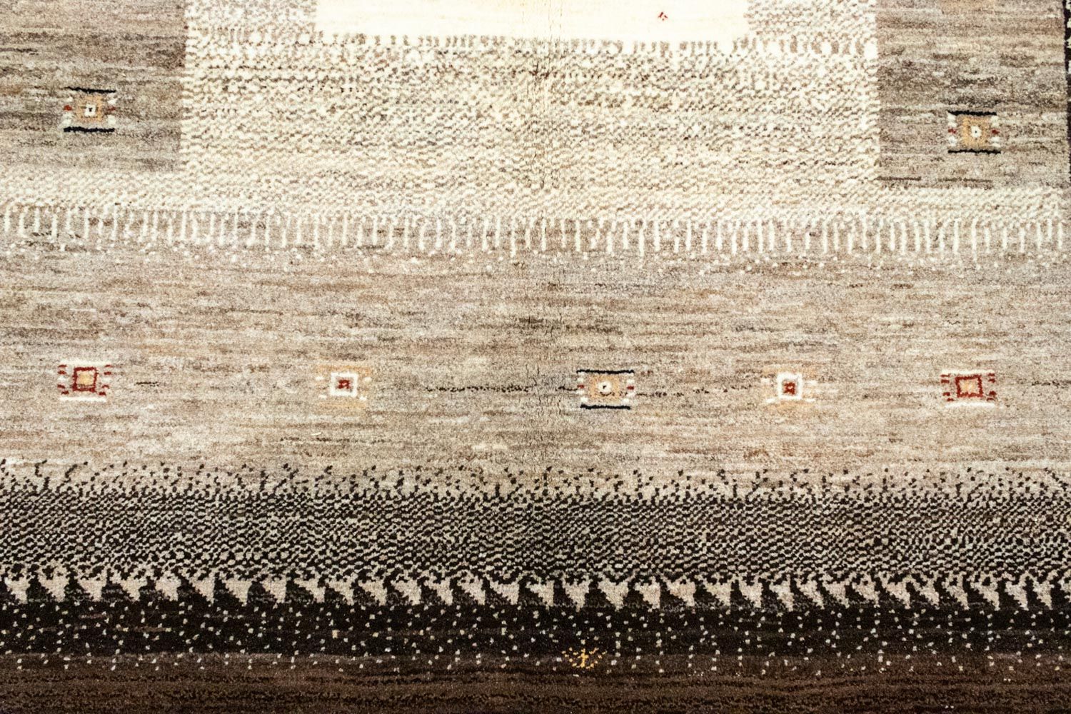 Gabbeh Teppich - Loribaft Perser 248 x 162 cm - beige - Image 3