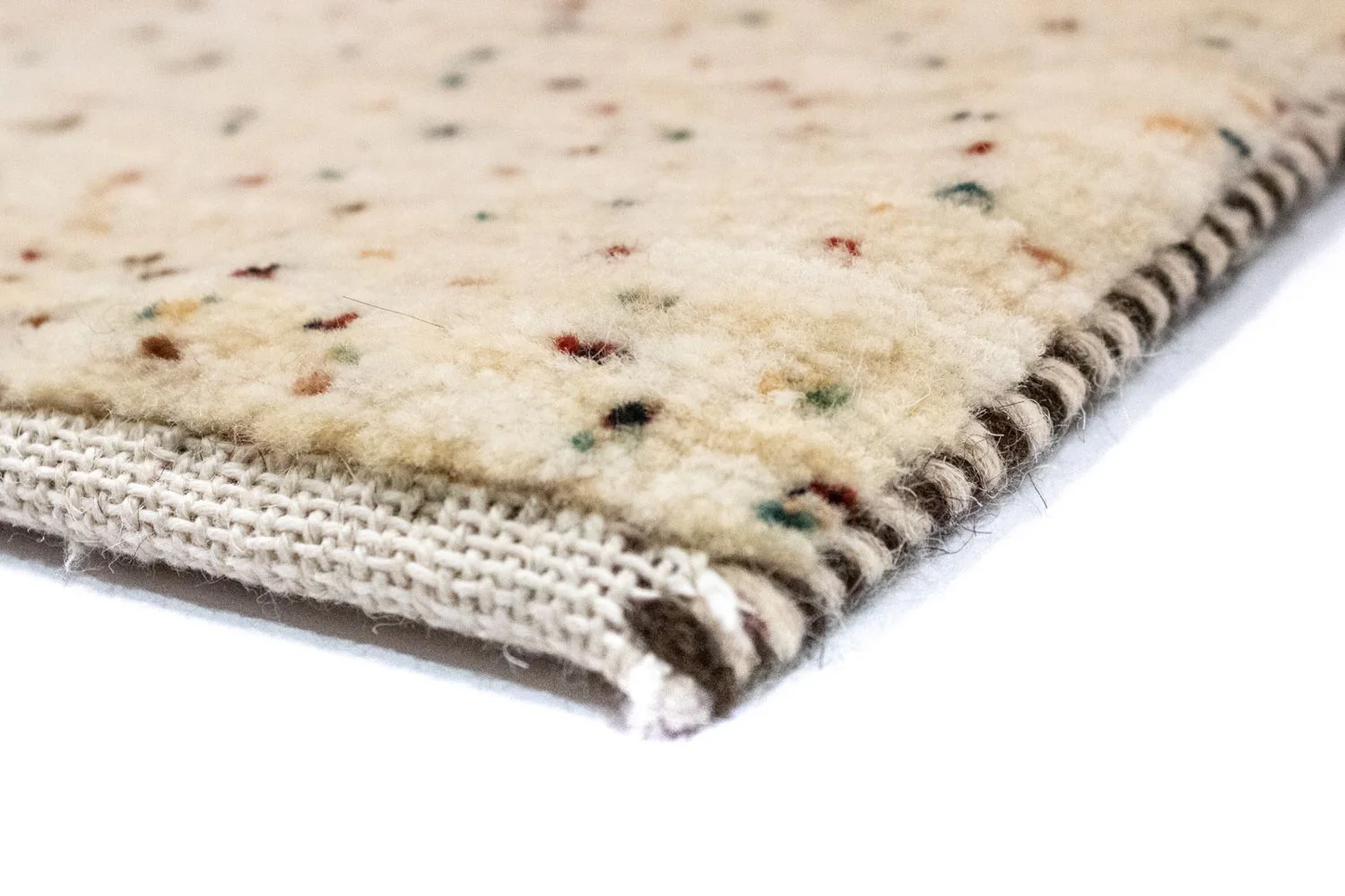 Gabbeh Teppich - Loribaft Perser 248 x 162 cm - beige - Image 4
