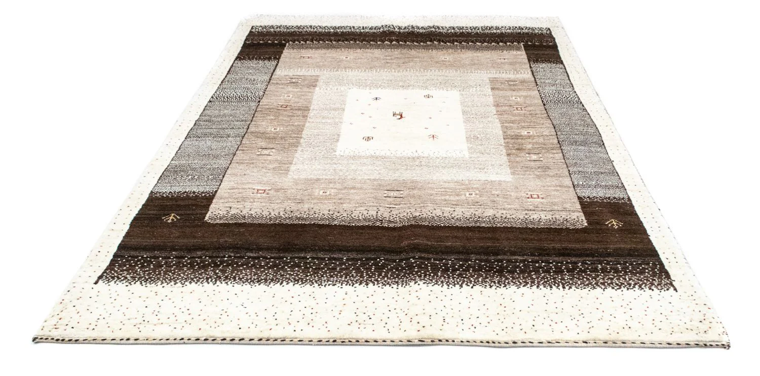 Gabbeh Teppich - Loribaft Perser 248 x 162 cm - beige - Image 6