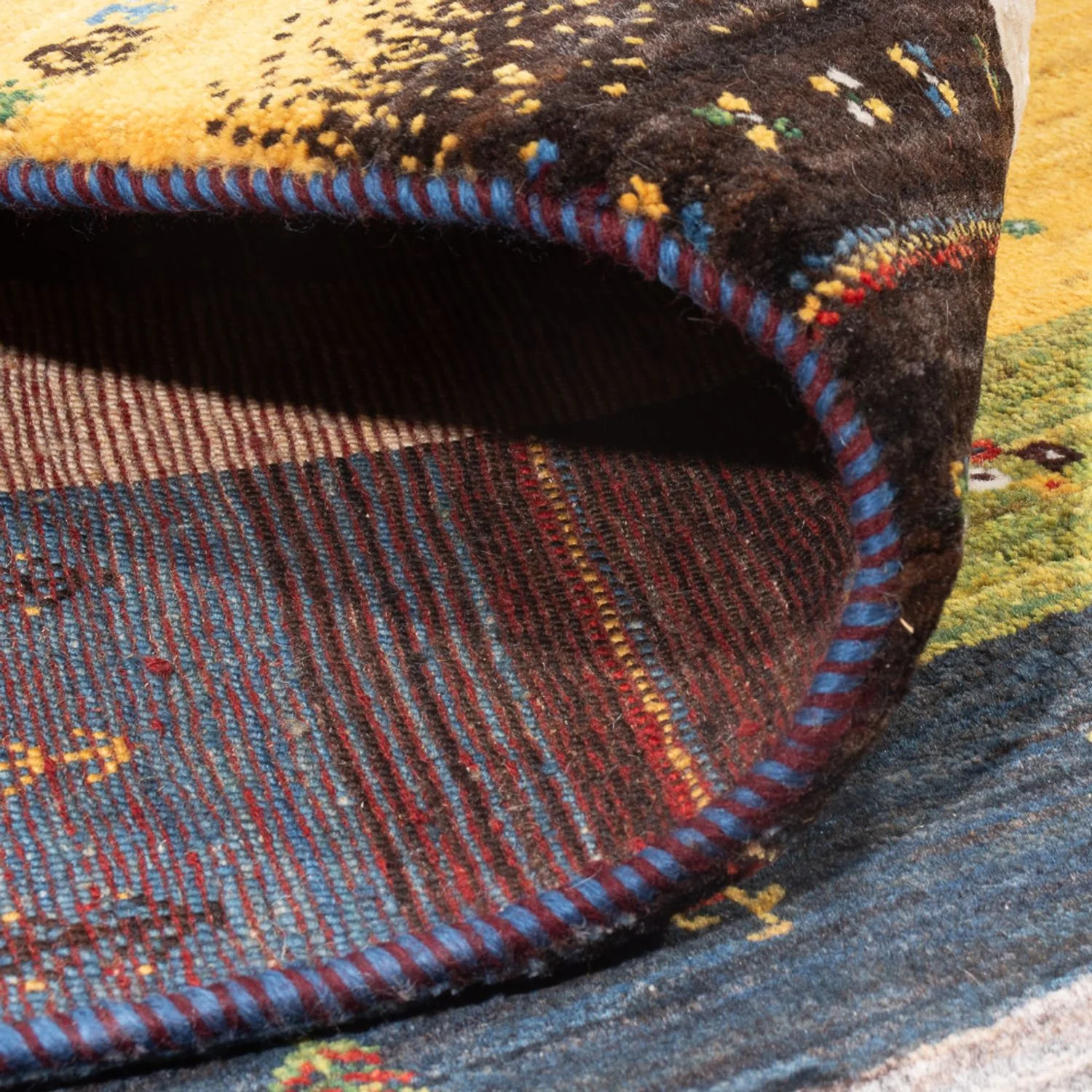 Gabbeh Teppich - Loribaft Perser - 260 x 178 cm - mehrfarbig - Image 4
