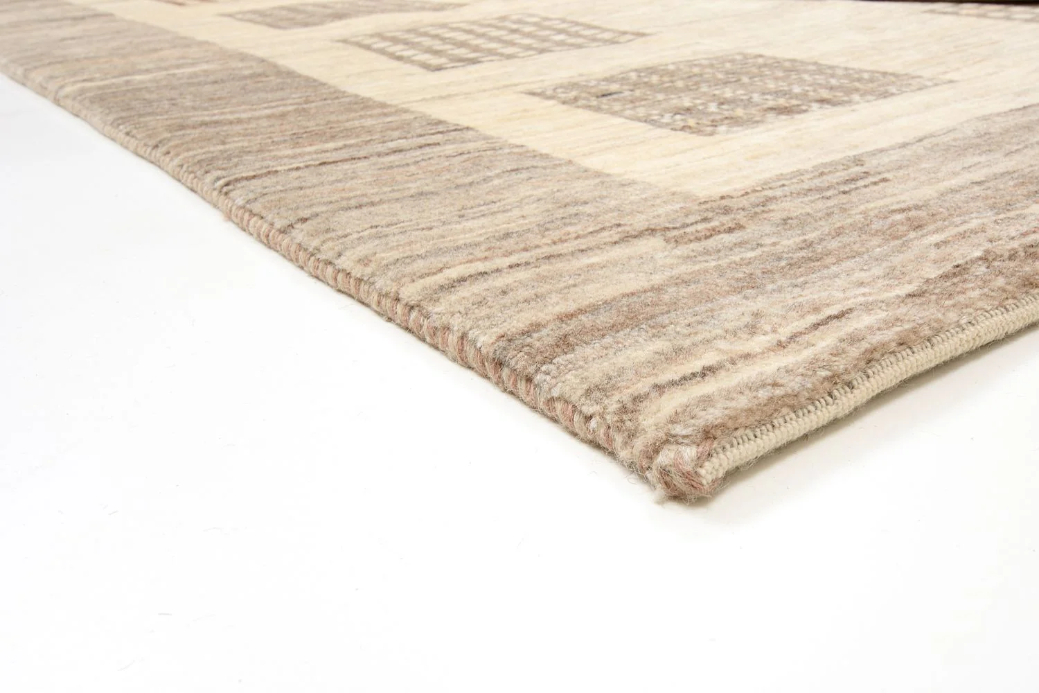 Gabbeh Teppich - Loribaft Perser 264 x 190 cm - beige - Image 3