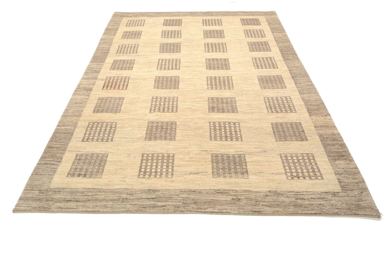 Gabbeh Teppich - Loribaft Perser 264 x 190 cm - beige - Image 4