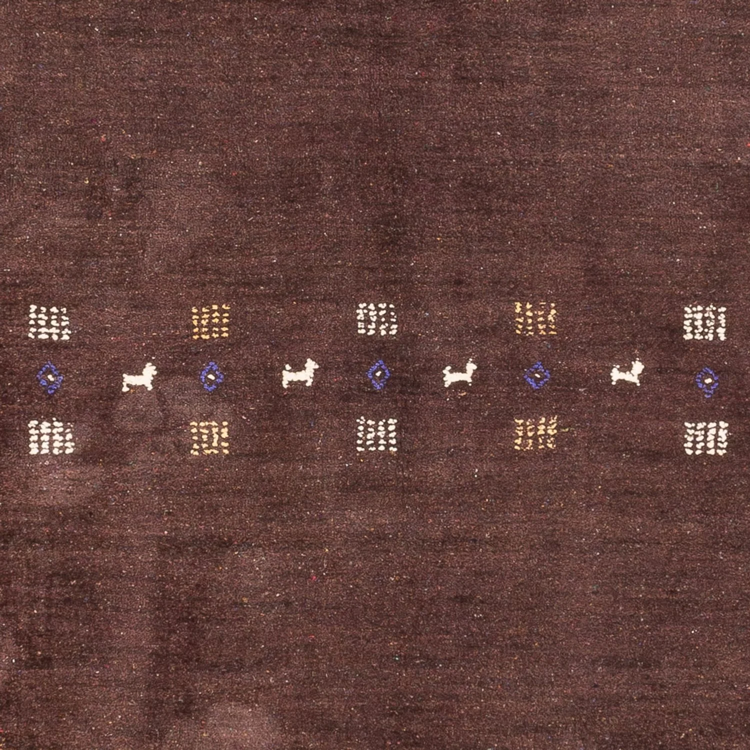 Gabbeh Teppich - Loribaft Perser - 300 x 200 cm - choco - Image 2