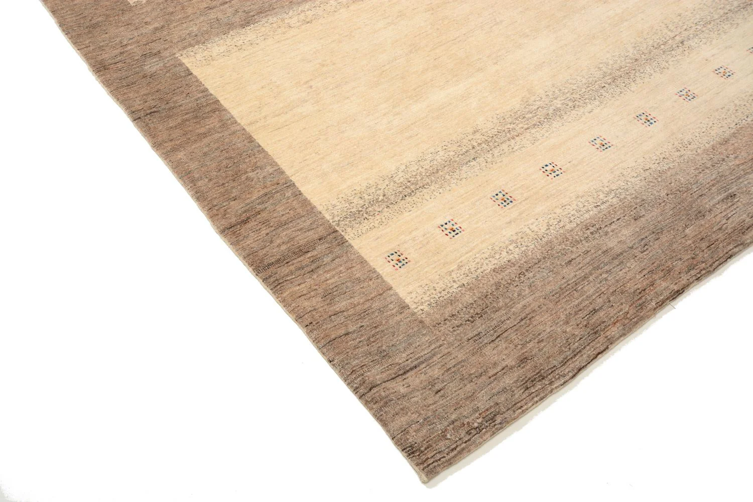 Gabbeh Teppich - Loribaft Perser 301 x 201 cm - beige - Image 2
