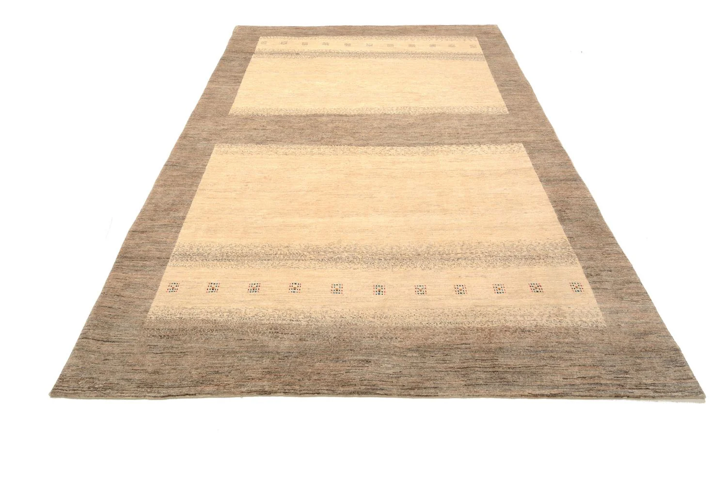 Gabbeh Teppich - Loribaft Perser 301 x 201 cm - beige - Image 4
