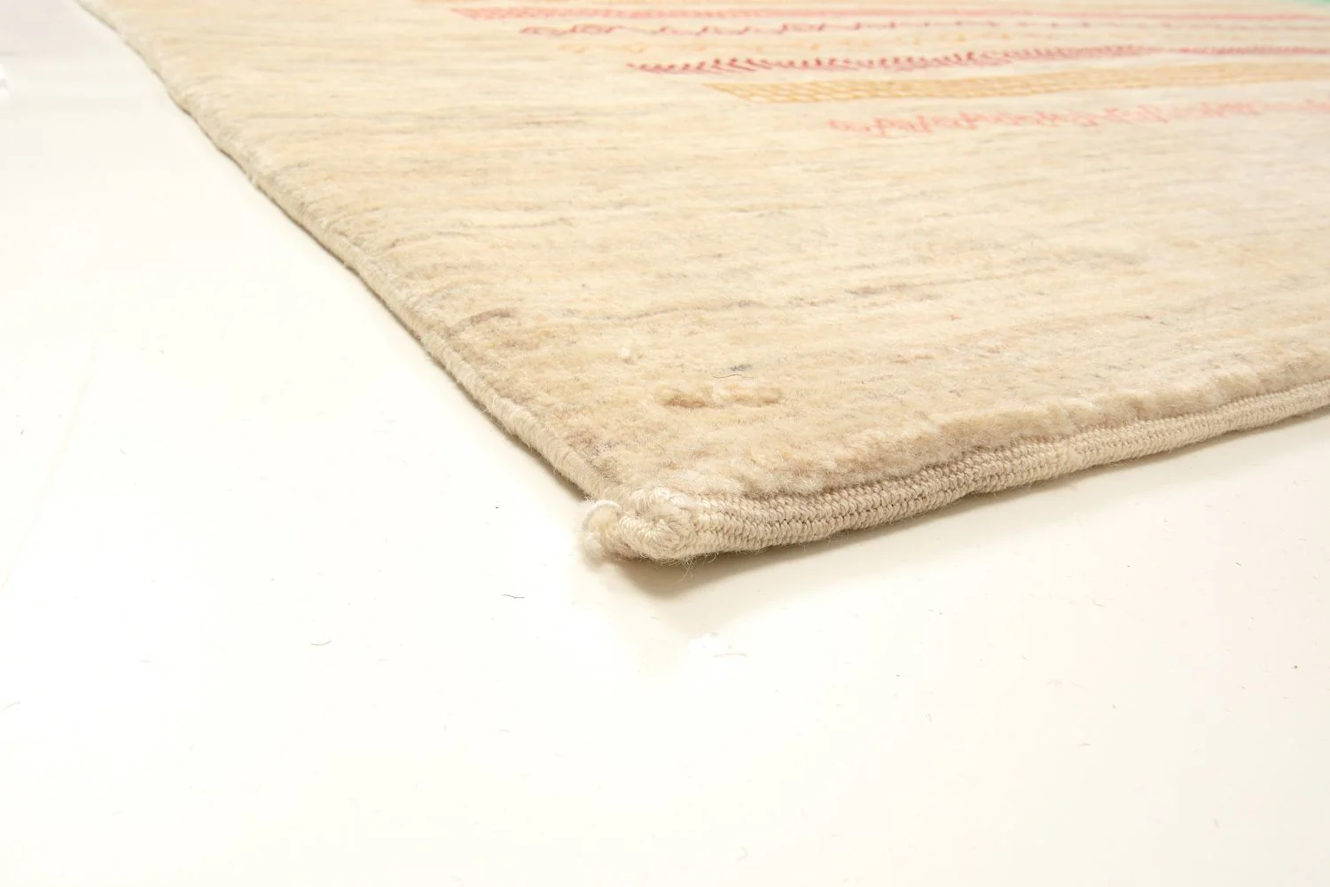 Gabbeh Teppich - Loribaft Perser 301 x 205 cm - sand - Image 3