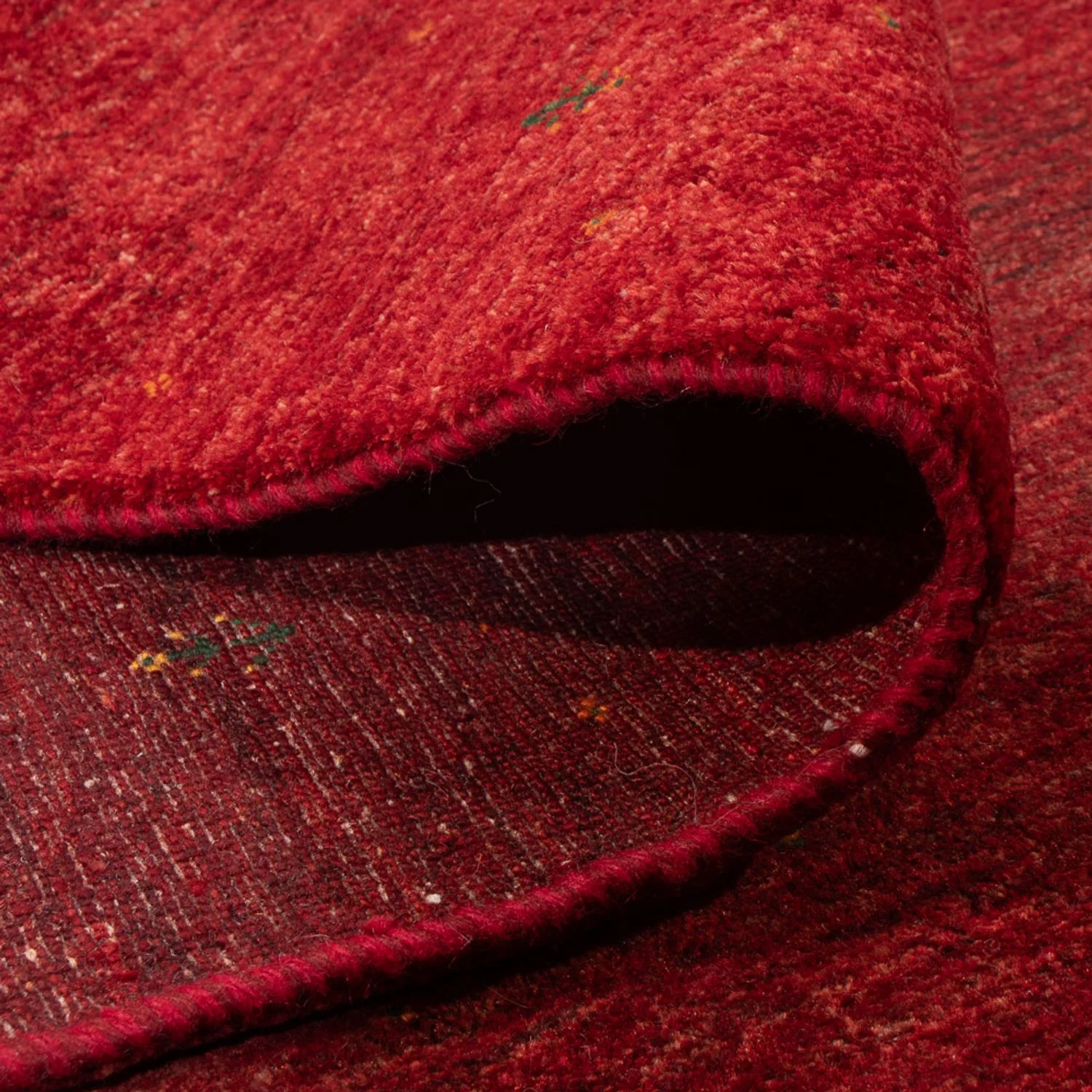 Gabbeh Teppich - Loribaft Perser - 302 x 219 cm - rot - Image 4