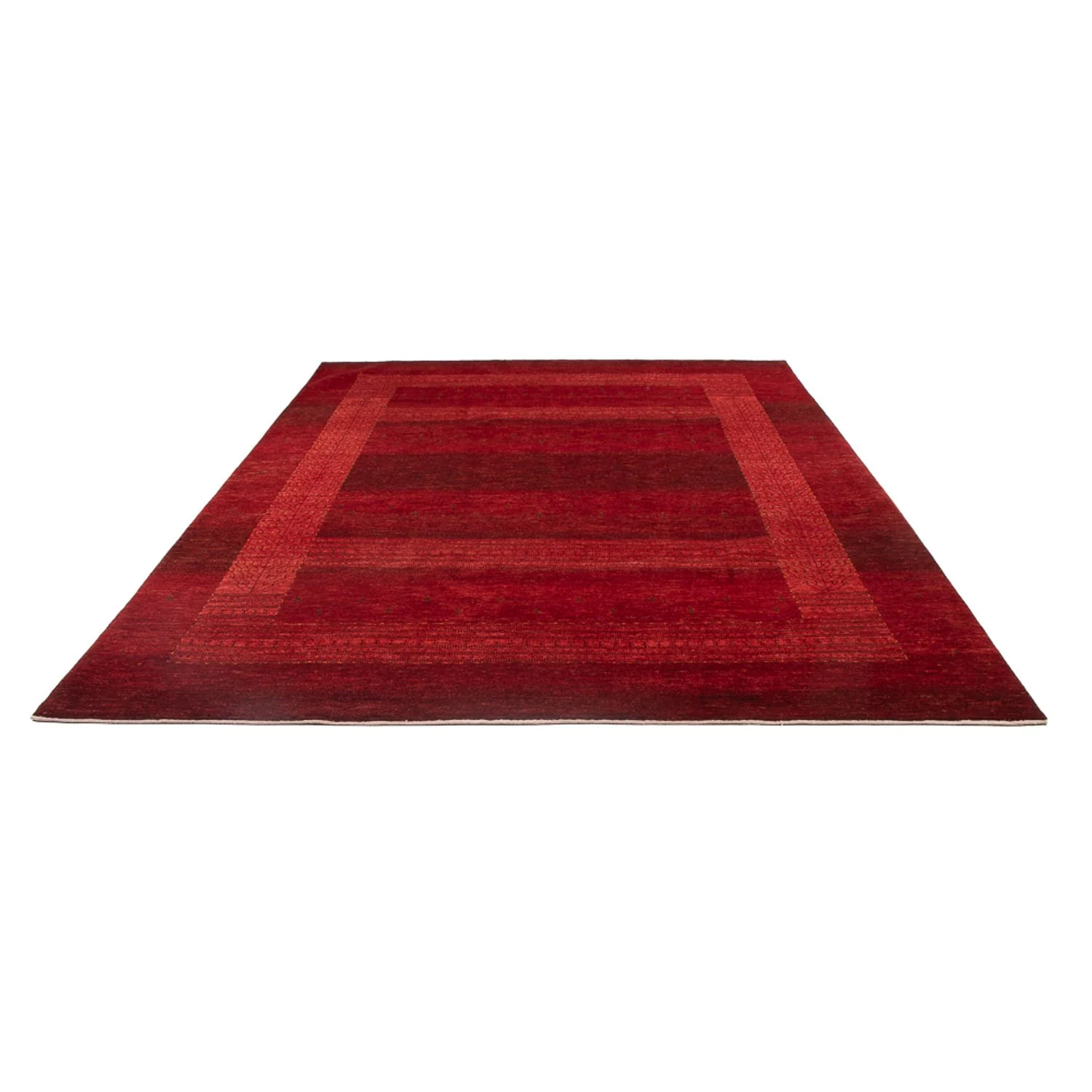 Gabbeh Teppich - Loribaft Perser - 302 x 219 cm - rot - Image 5