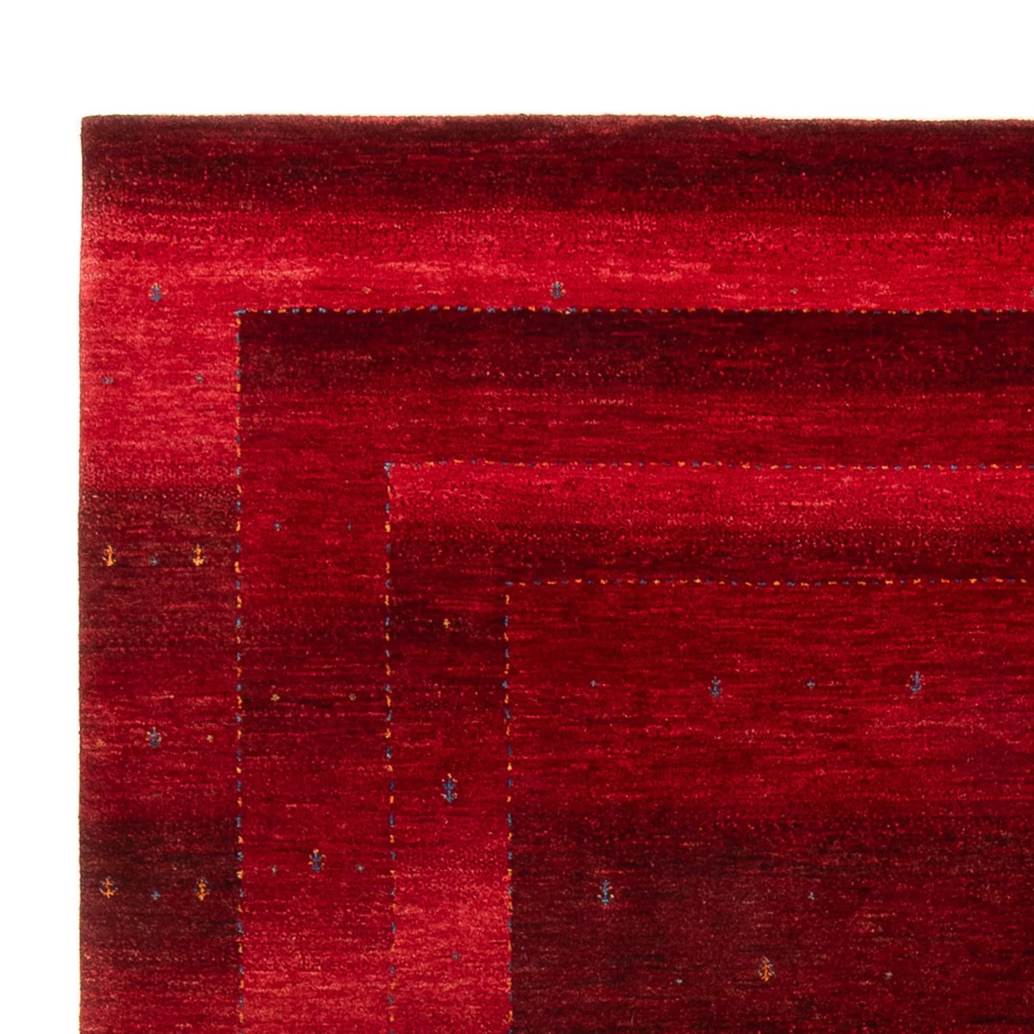 Gabbeh Teppich - Loribaft Perser - 304 x 215 cm - rot - Image 3