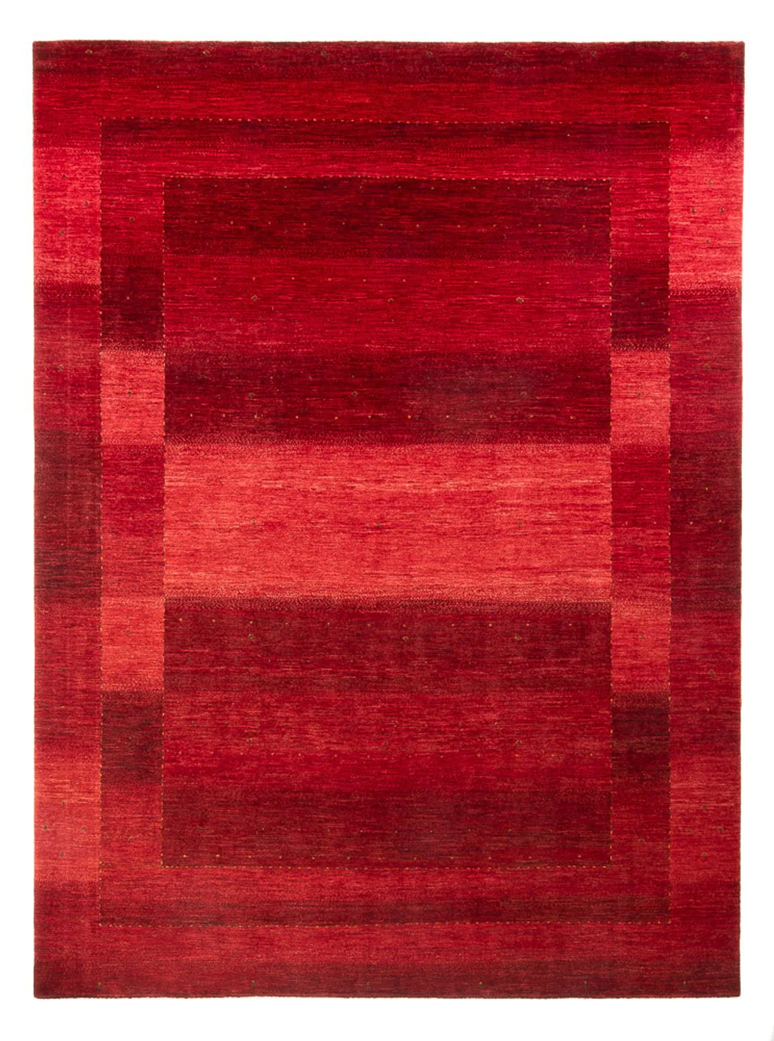 Gabbeh Teppich - Loribaft Perser - 313 x 229 cm - rot