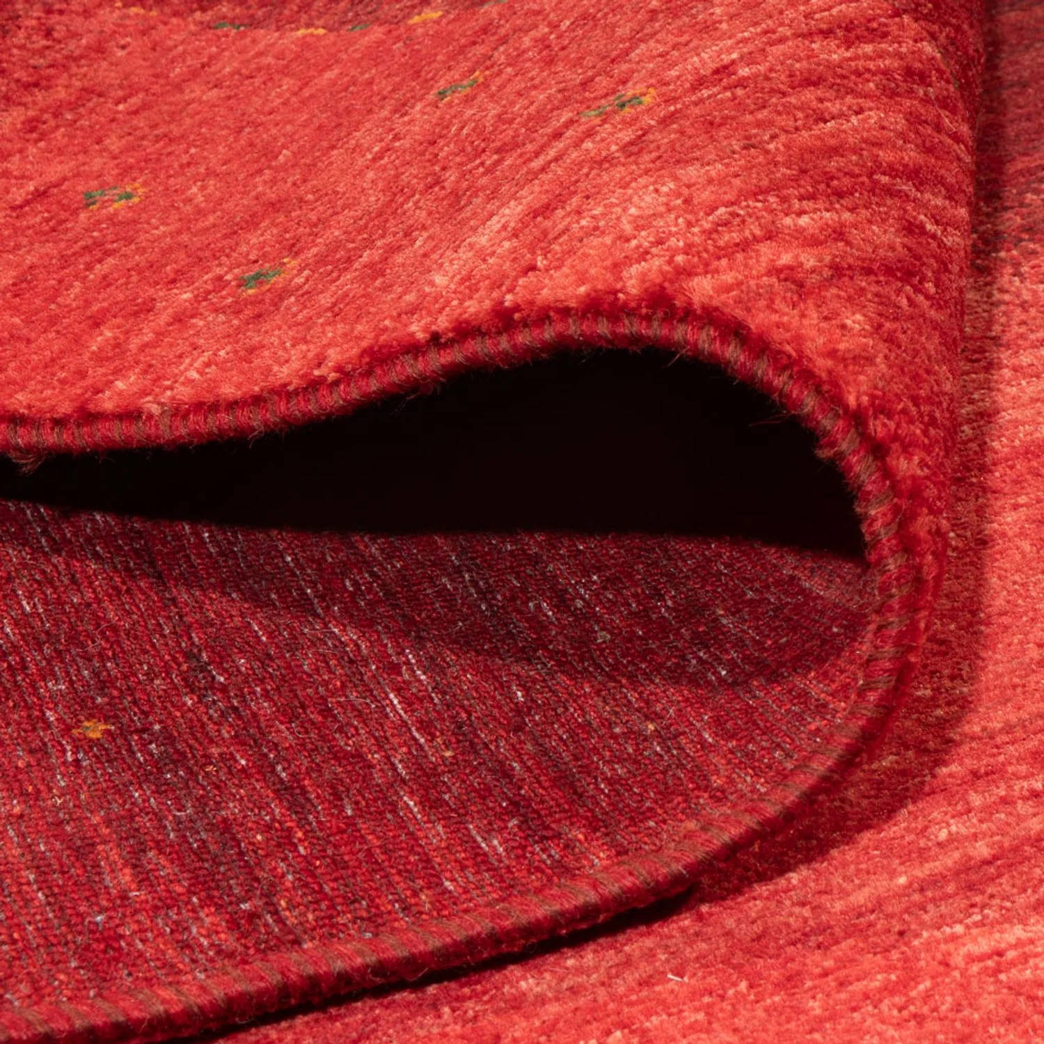 Gabbeh Teppich - Loribaft Perser - 313 x 229 cm - rot - Image 4