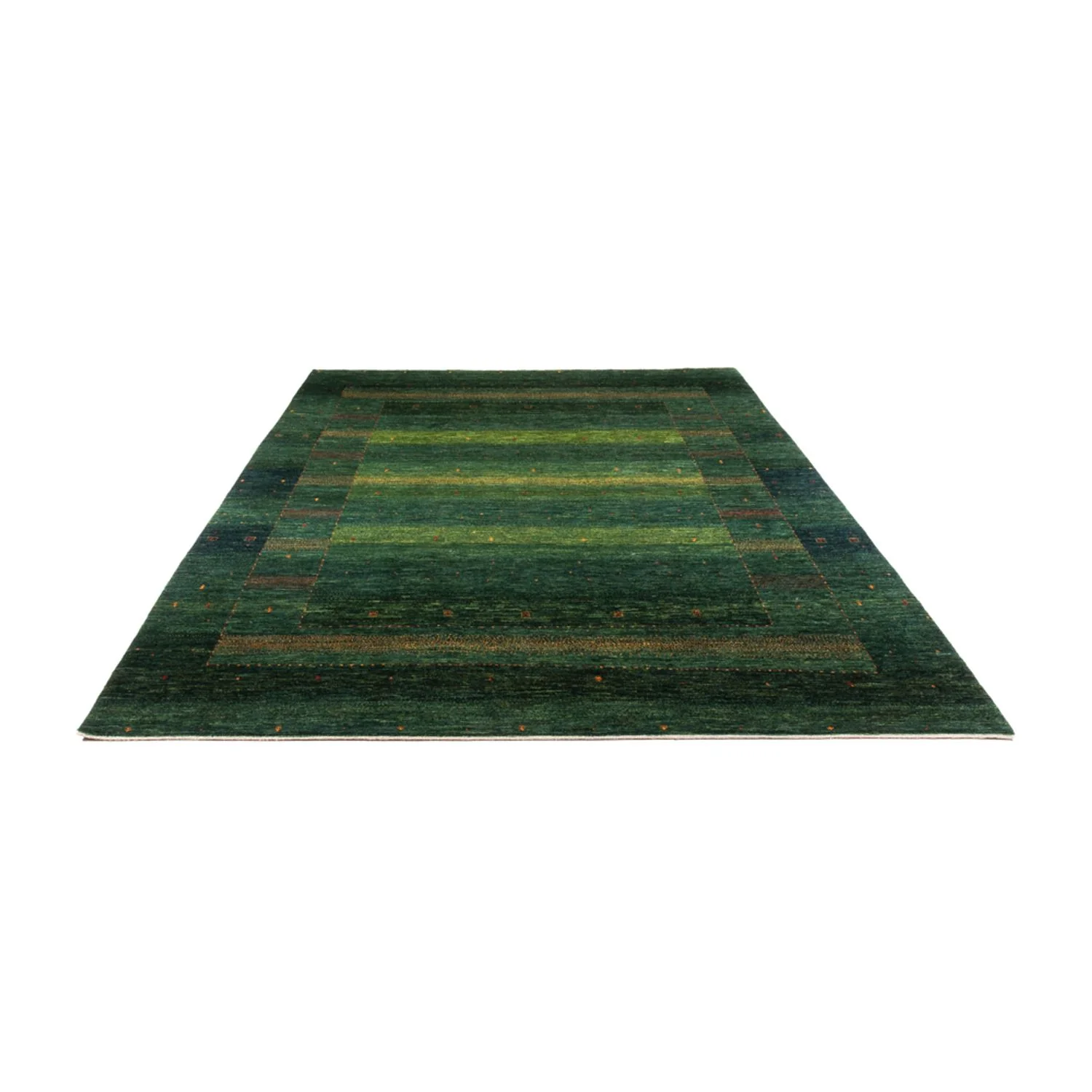 Gabbeh Teppich - Loribaft Perser - 314 x 233 cm - grün - Image 5