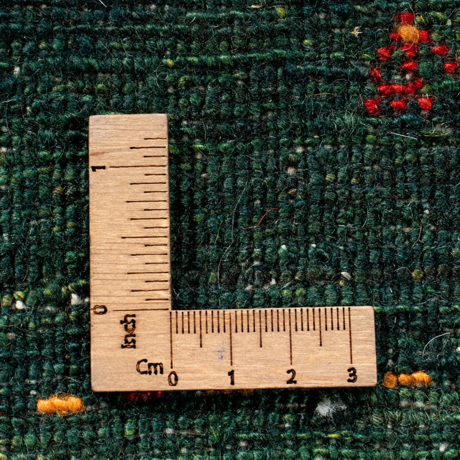 Gabbeh Teppich - Loribaft Perser - 314 x 233 cm - grün - Image 6