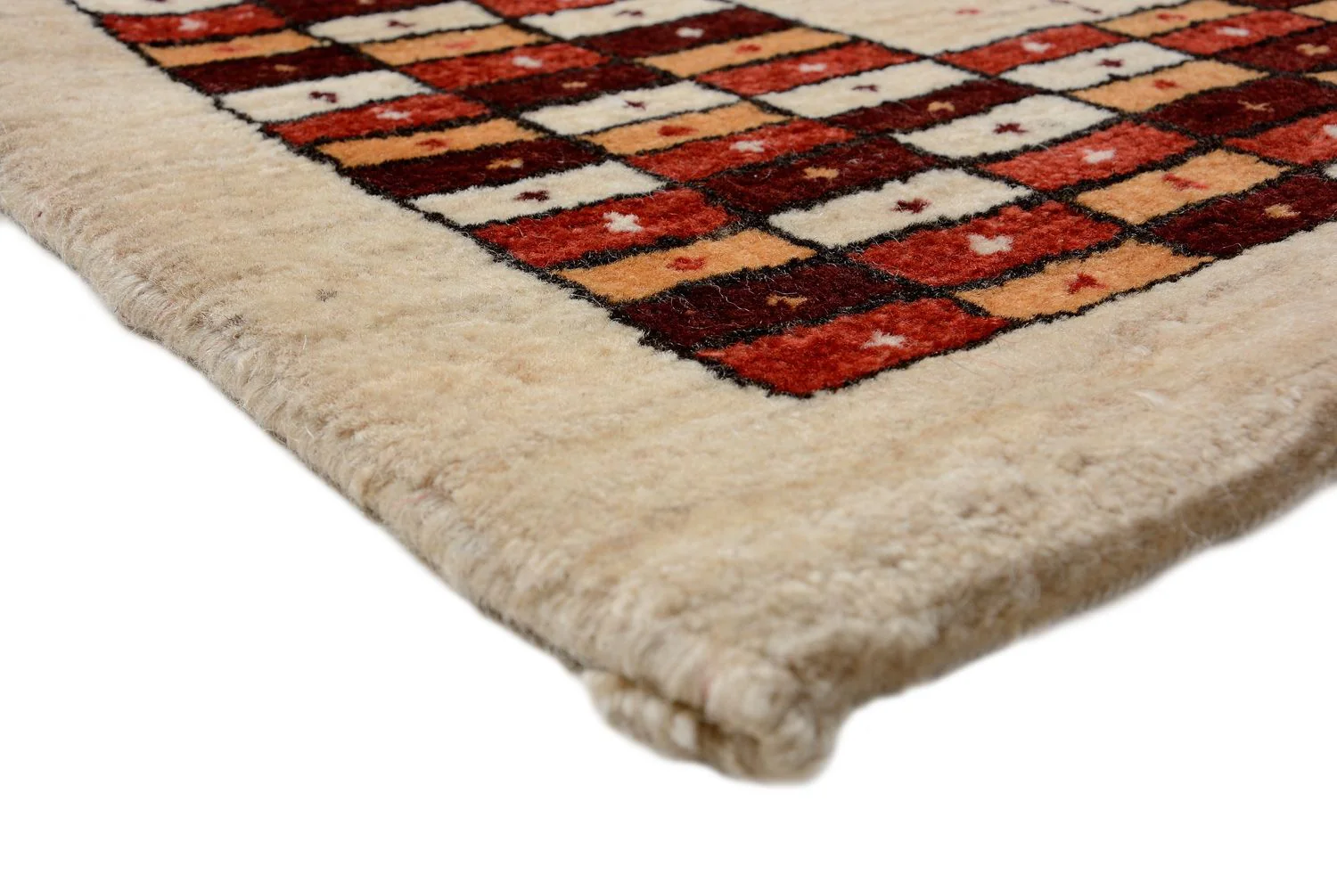 Gabbeh Teppich - Loribaft Perser 391 x 88 cm - mehrfarbig - Image 3
