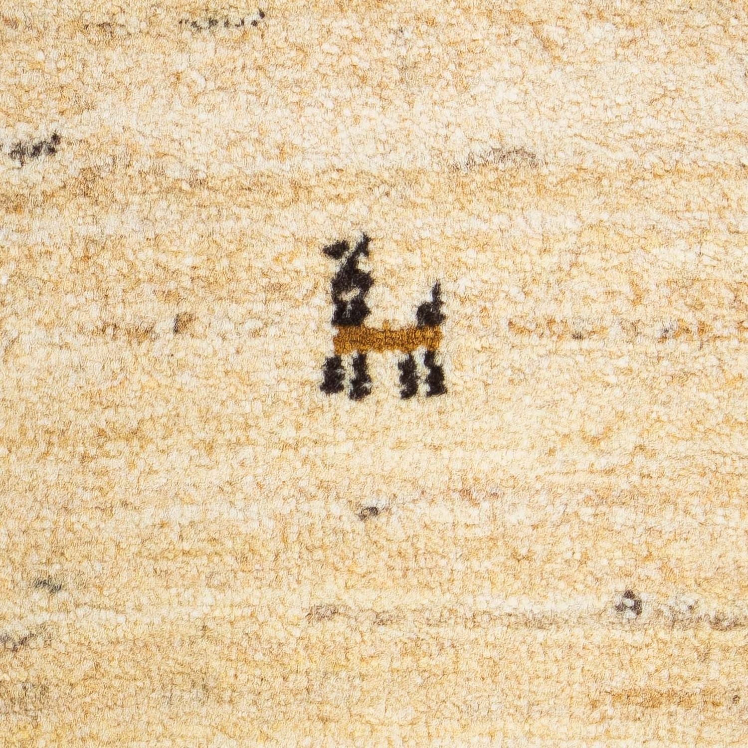 Gabbeh Teppich - Loribaft Perser 60 x 40 cm - beige - Image 2