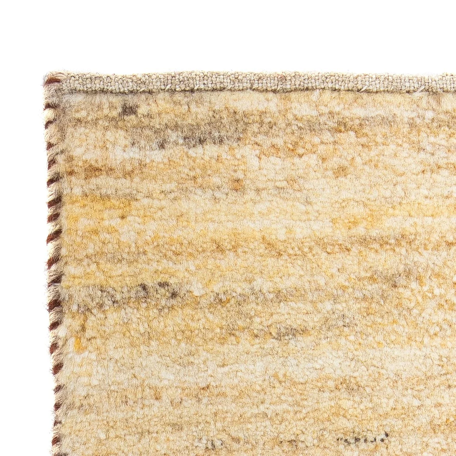 Gabbeh Teppich - Loribaft Perser 60 x 40 cm - beige - Image 3