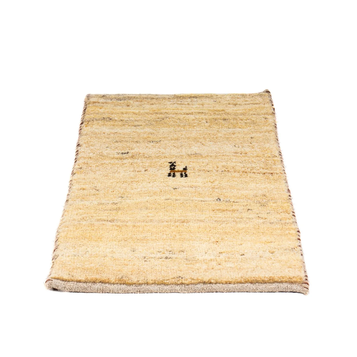 Gabbeh Teppich - Loribaft Perser 60 x 40 cm - beige - Image 4