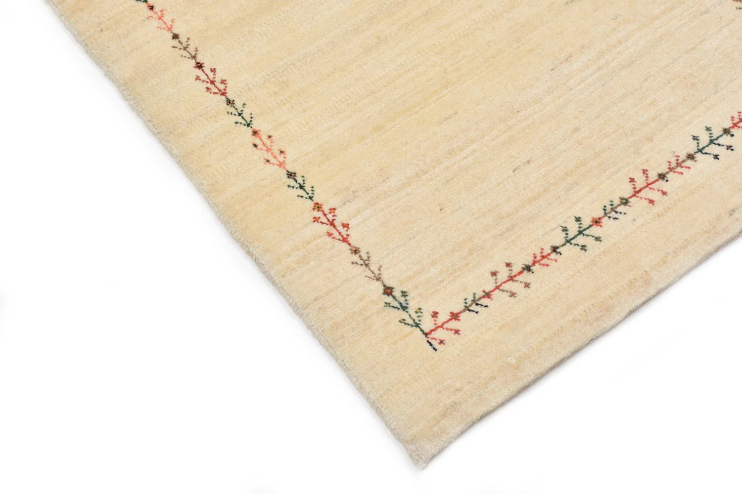 Gabbeh Teppich - Loribaft Perser 93 x 64 cm - natur - Image 2
