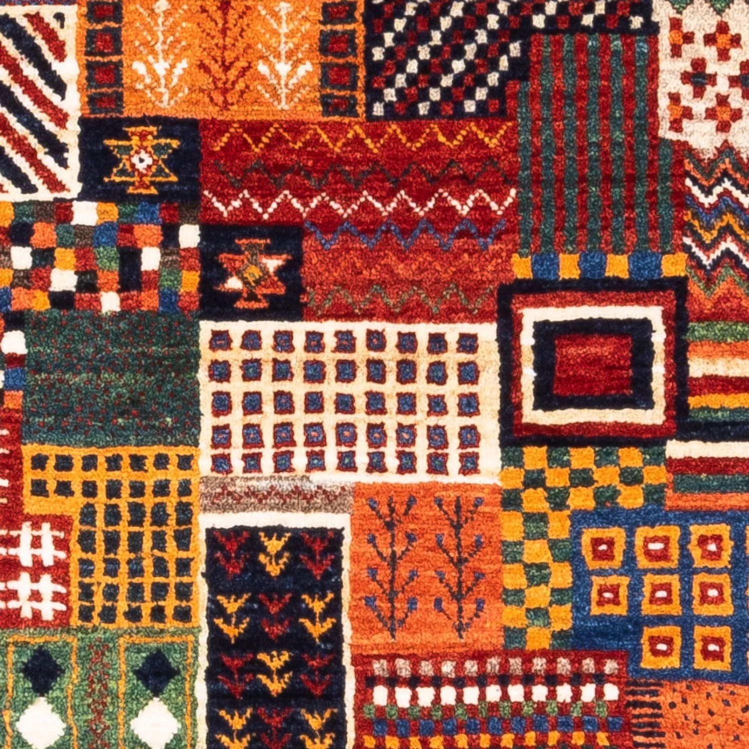 Gabbeh Teppich - Loribaft Perser - Royal - 123 x 84 cm - mehrfarbig - Image 2