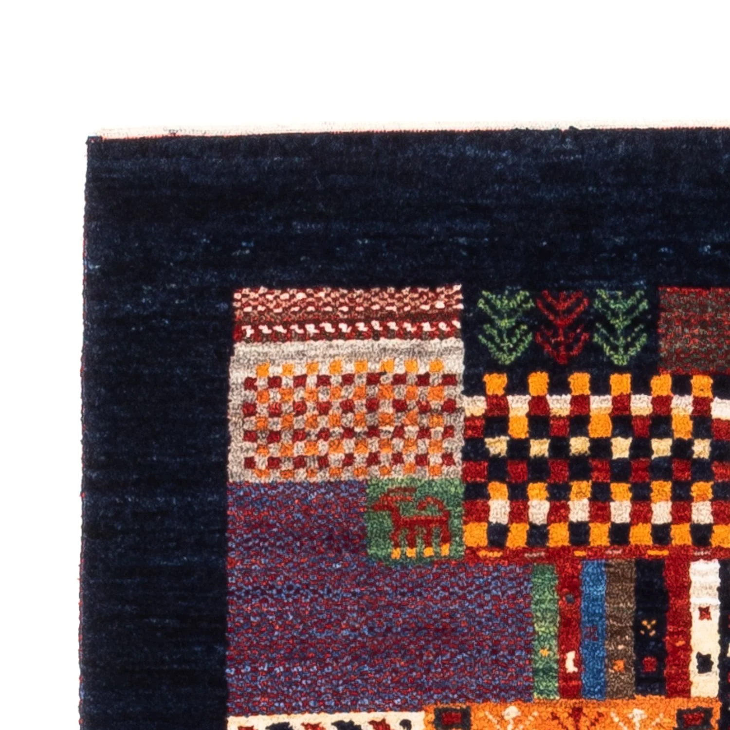 Gabbeh Teppich - Loribaft Perser - Royal - 123 x 84 cm - mehrfarbig - Image 3
