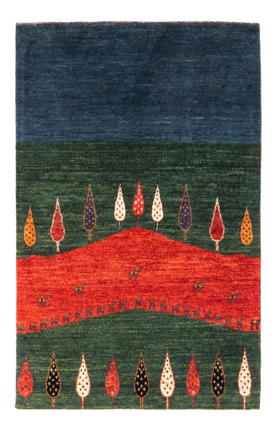 Loribaft Teppich Perser 126x82cm - Orientteppich
