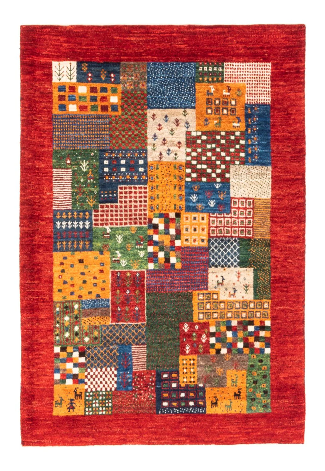 Loribaft Teppich Perser 126x86cm - Orientteppich