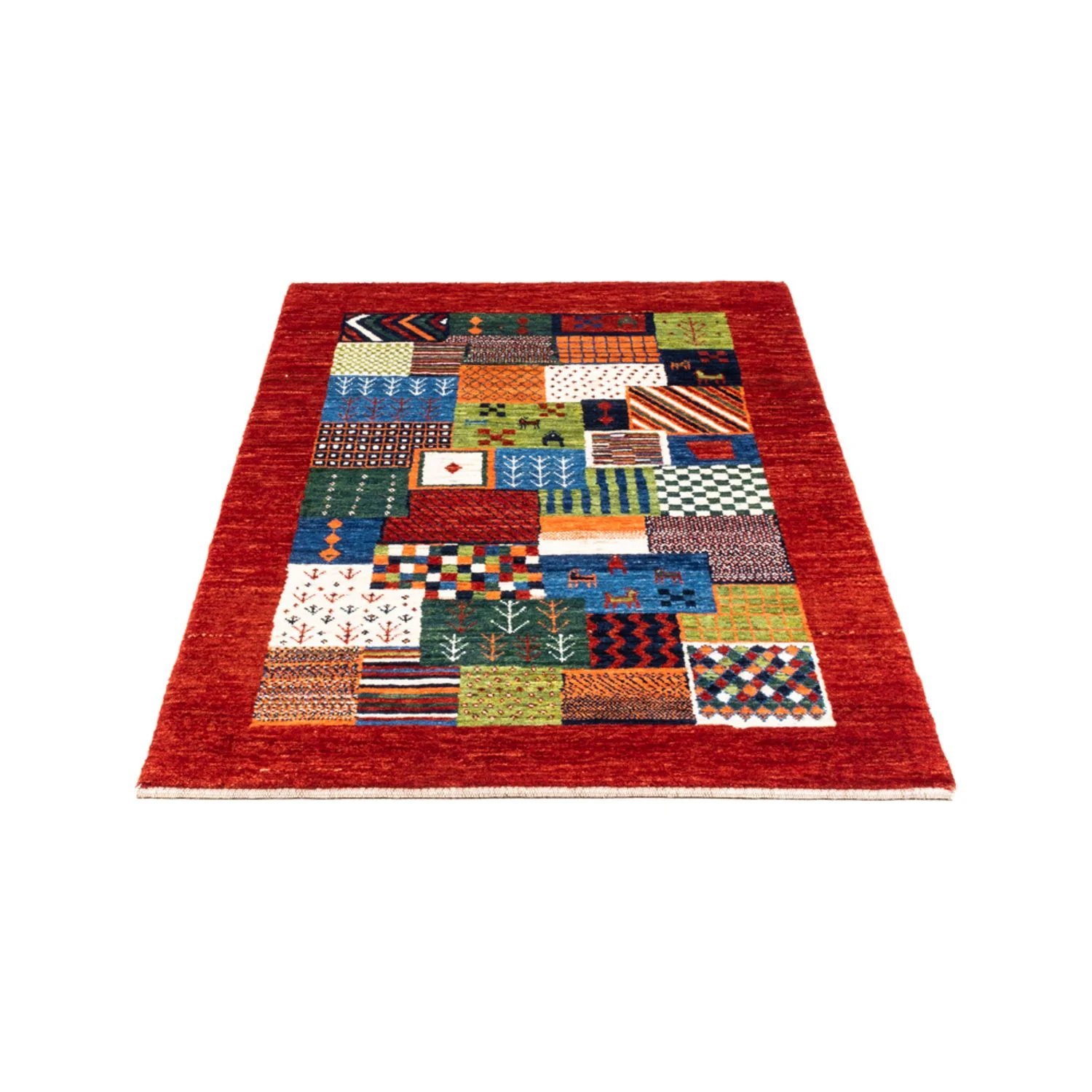 Gabbeh Teppich - Loribaft Perser - Royal - 131 x 81 cm - mehrfarbig - Image 5