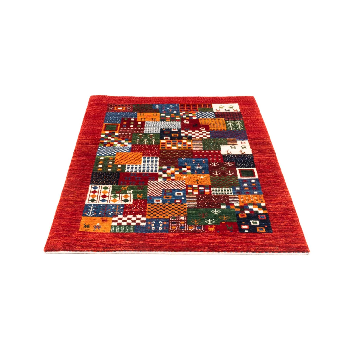 Gabbeh Teppich - Loribaft Perser - Royal - 132 x 86 cm - mehrfarbig - Image 5