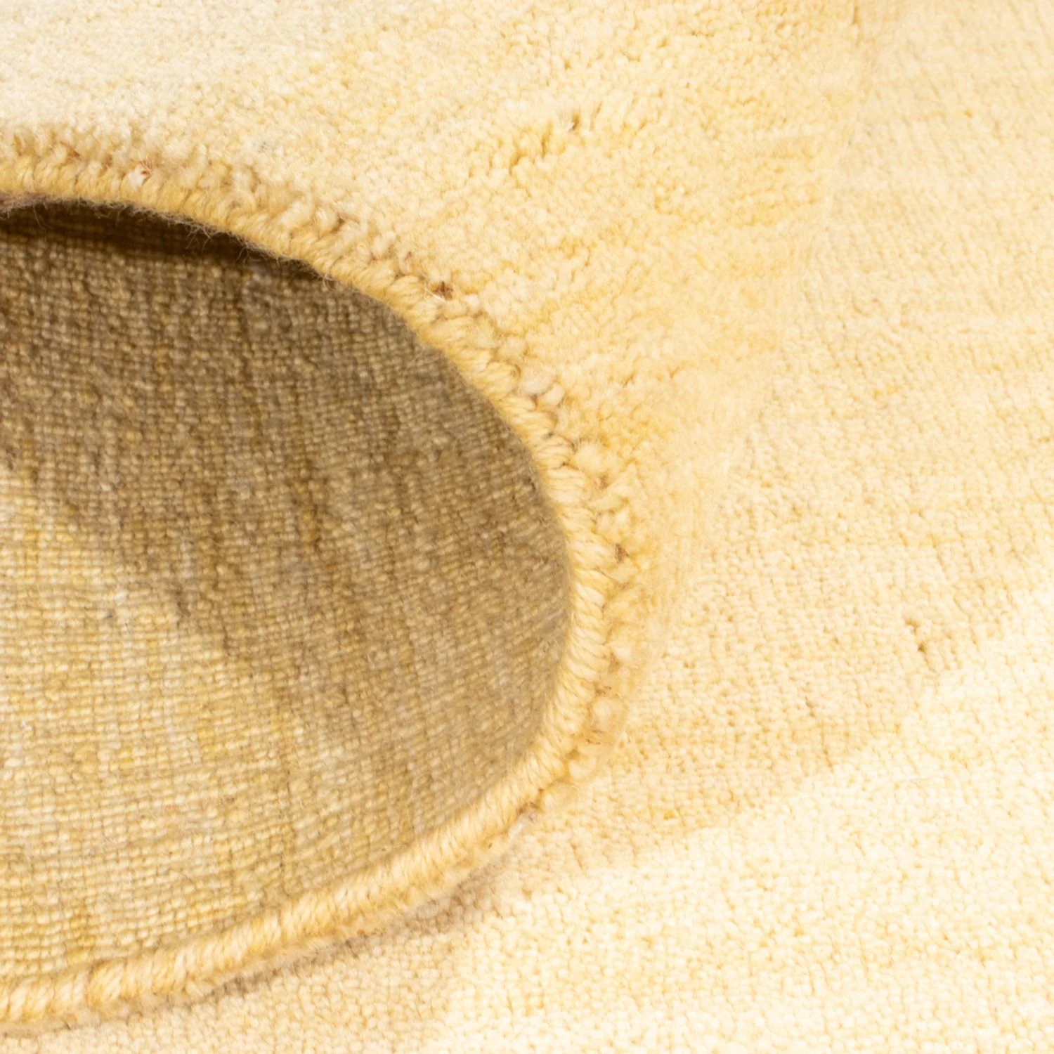 Gabbeh Teppich - Loribaft Softy - 145 x 95 cm - beige - Image 4
