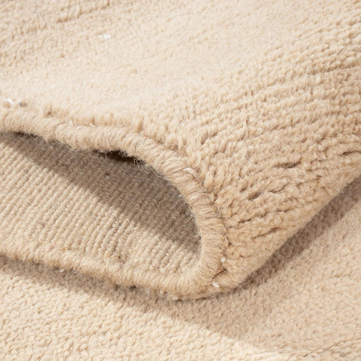 Gabbeh Teppich - Loribaft Softy - 150 x 90 cm - beige - Image 4