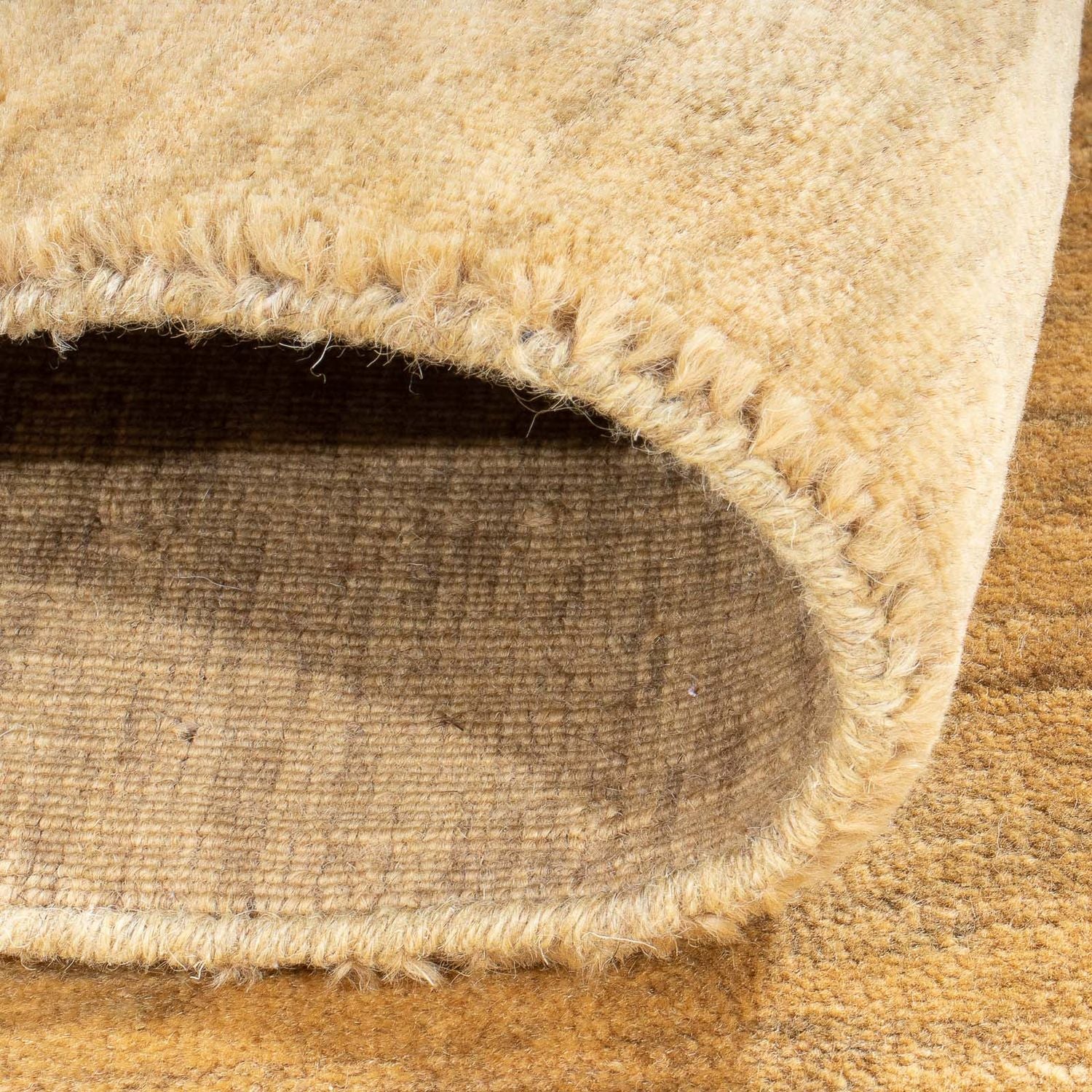 Gabbeh Teppich - Loribaft Softy - 157 x 92 cm - beige - Image 4