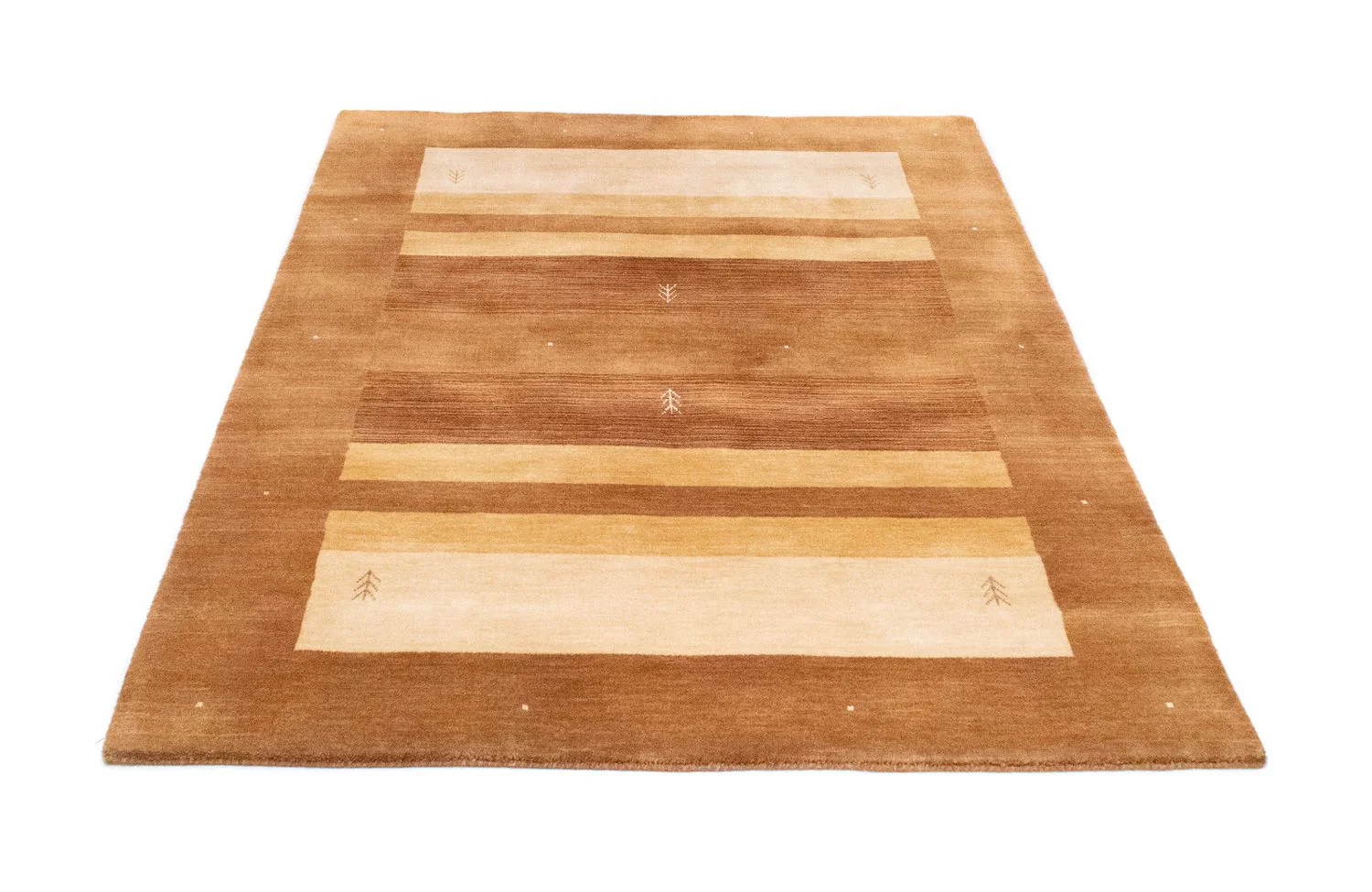 Gabbeh Teppich - Loribaft Softy 169 x 120 cm - braun - Image 5