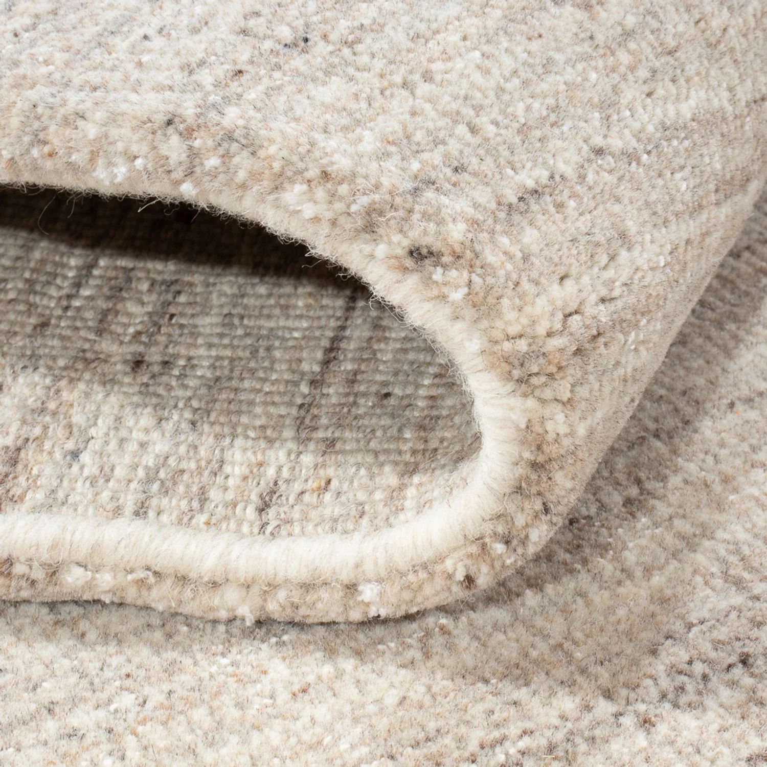 Gabbeh Teppich - Loribaft Softy - 172 x 120 cm - sand - Image 4