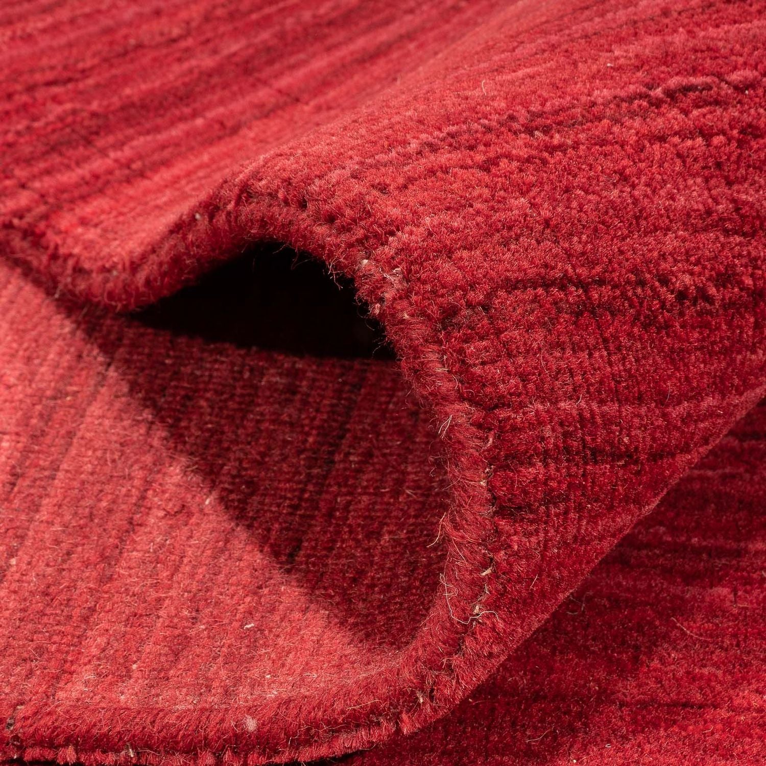 Gabbeh Teppich - Loribaft Softy 240 x 170 cm - dunkelrot - Image 5