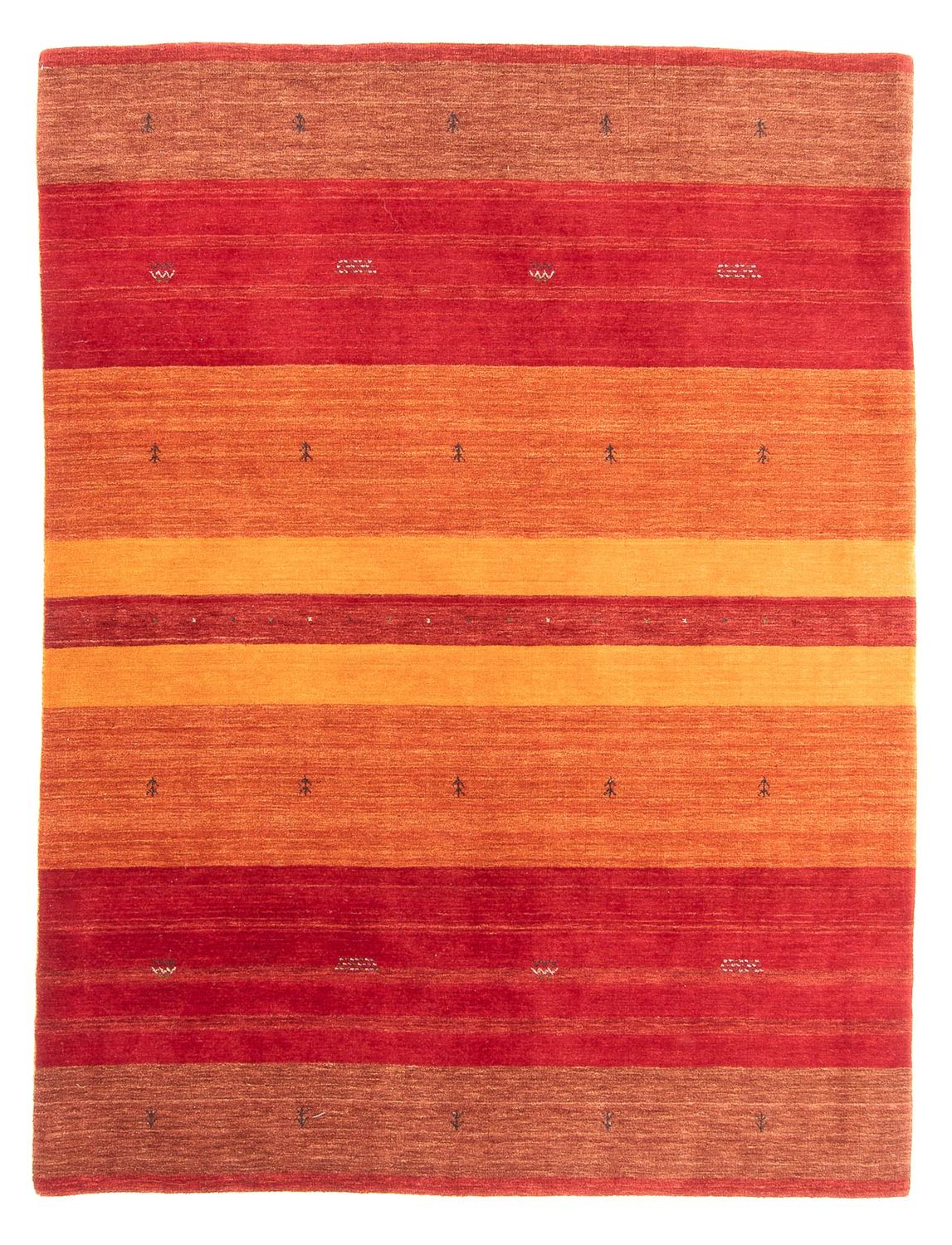 Gabbeh Teppich - Loribaft Softy - 242 x 168 cm - mehrfarbig