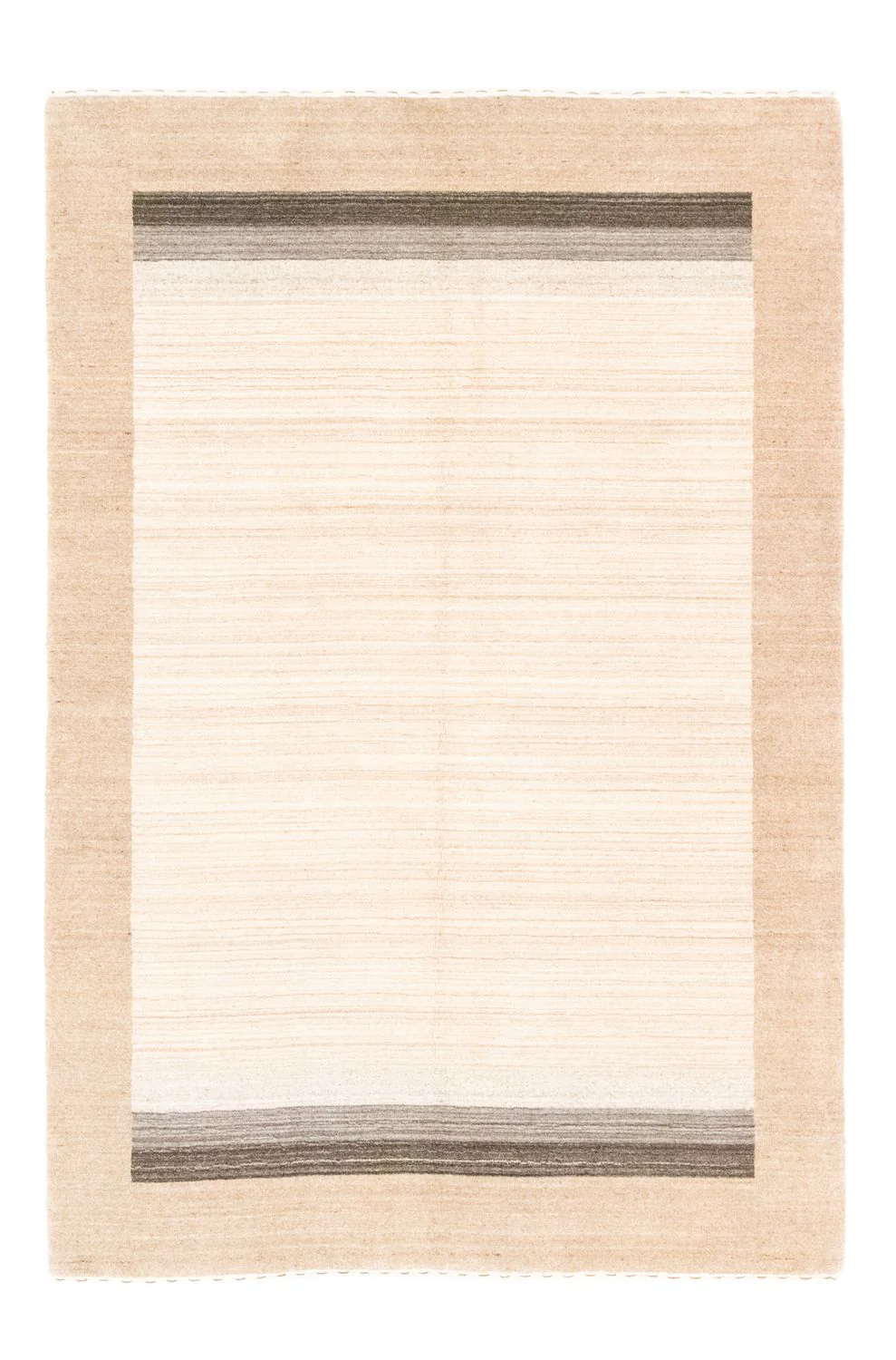 Gabbeh Teppich - Loribaft Softy 245 x 169 cm - beige