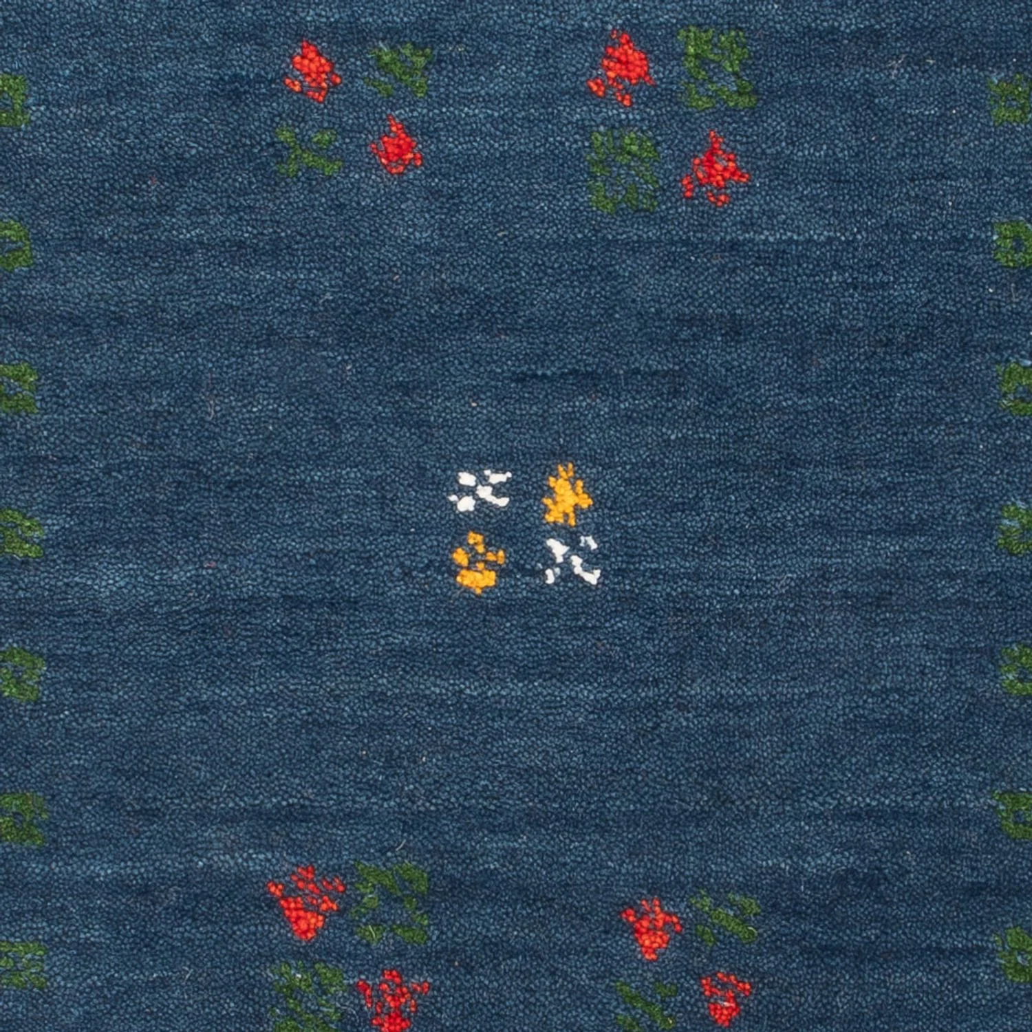 Gabbeh Teppich - Loribaft Softy - 90 x 60 cm - blau - Image 2