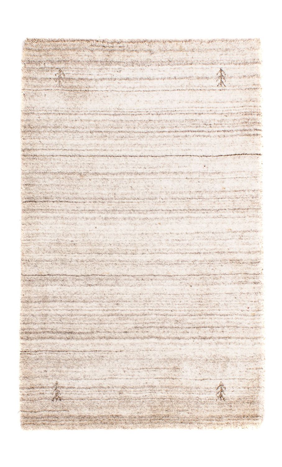 Gabbeh Teppich - Loribaft Softy 95 x 60 cm - beige