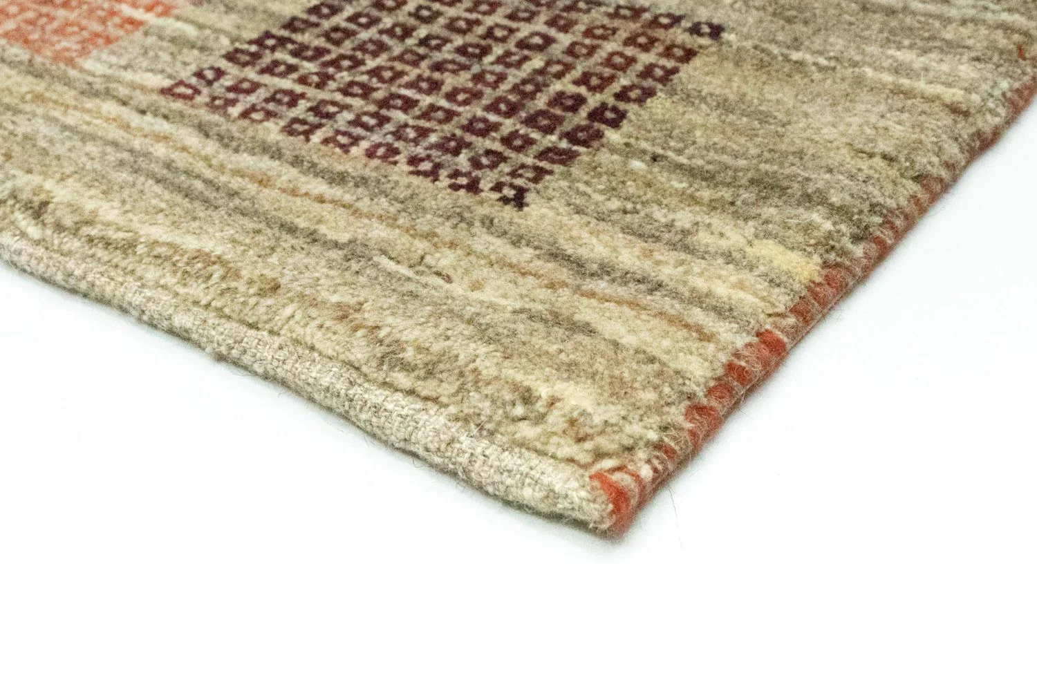 Gabbeh Teppich - Perser 137 x 102 cm - grau - Image 2
