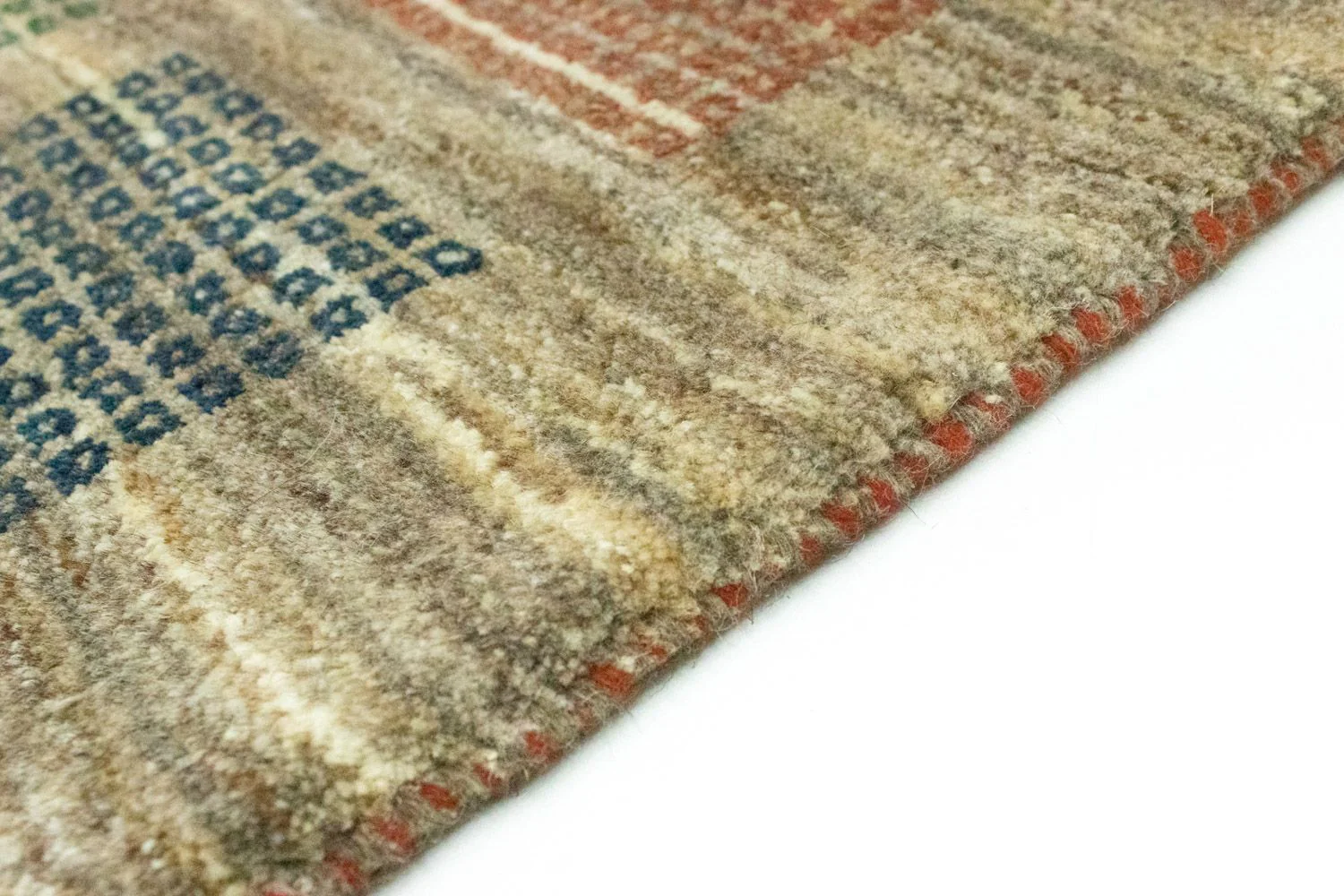 Gabbeh Teppich - Perser 137 x 102 cm - grau - Image 3