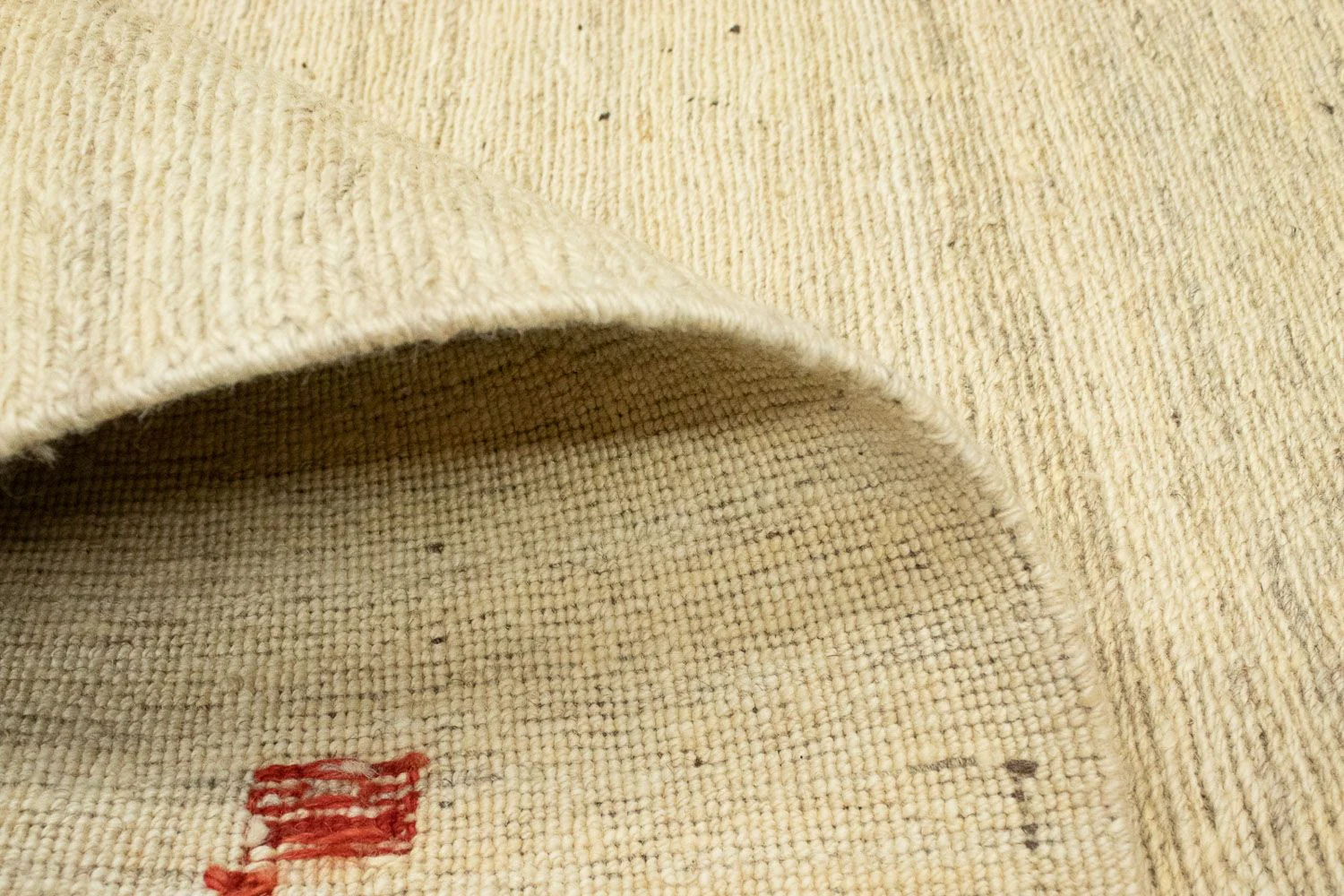 Gabbeh Teppich - Perser 138 x 105 cm - beige - Image 4