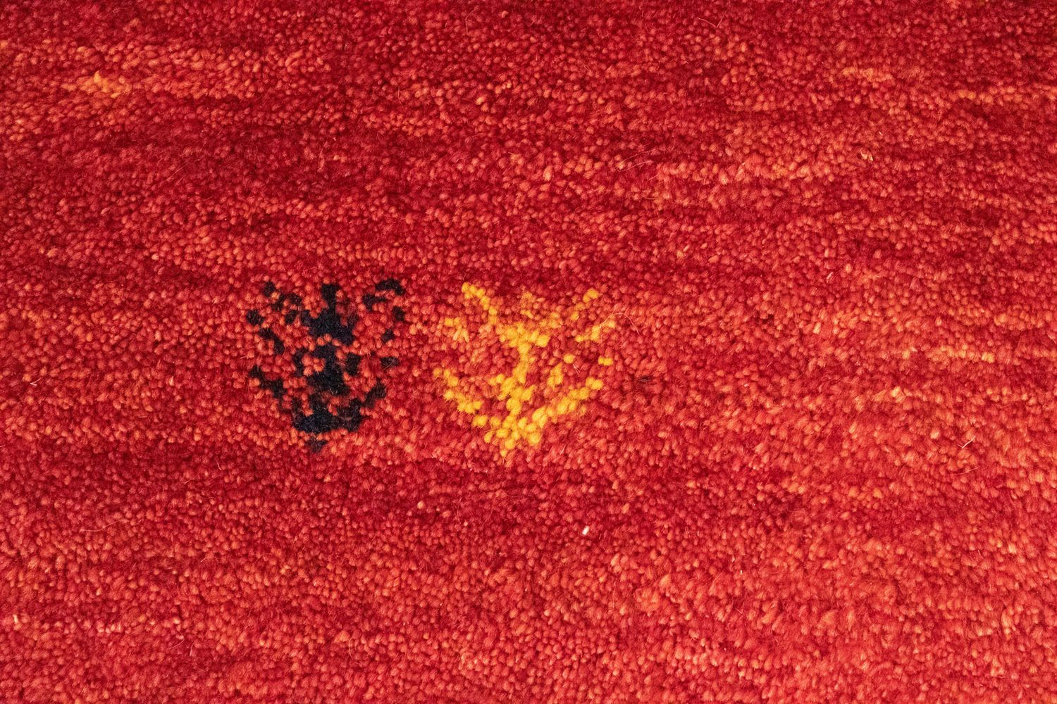 Gabbeh Teppich - Perser 140 x 100 cm - rot - Image 2