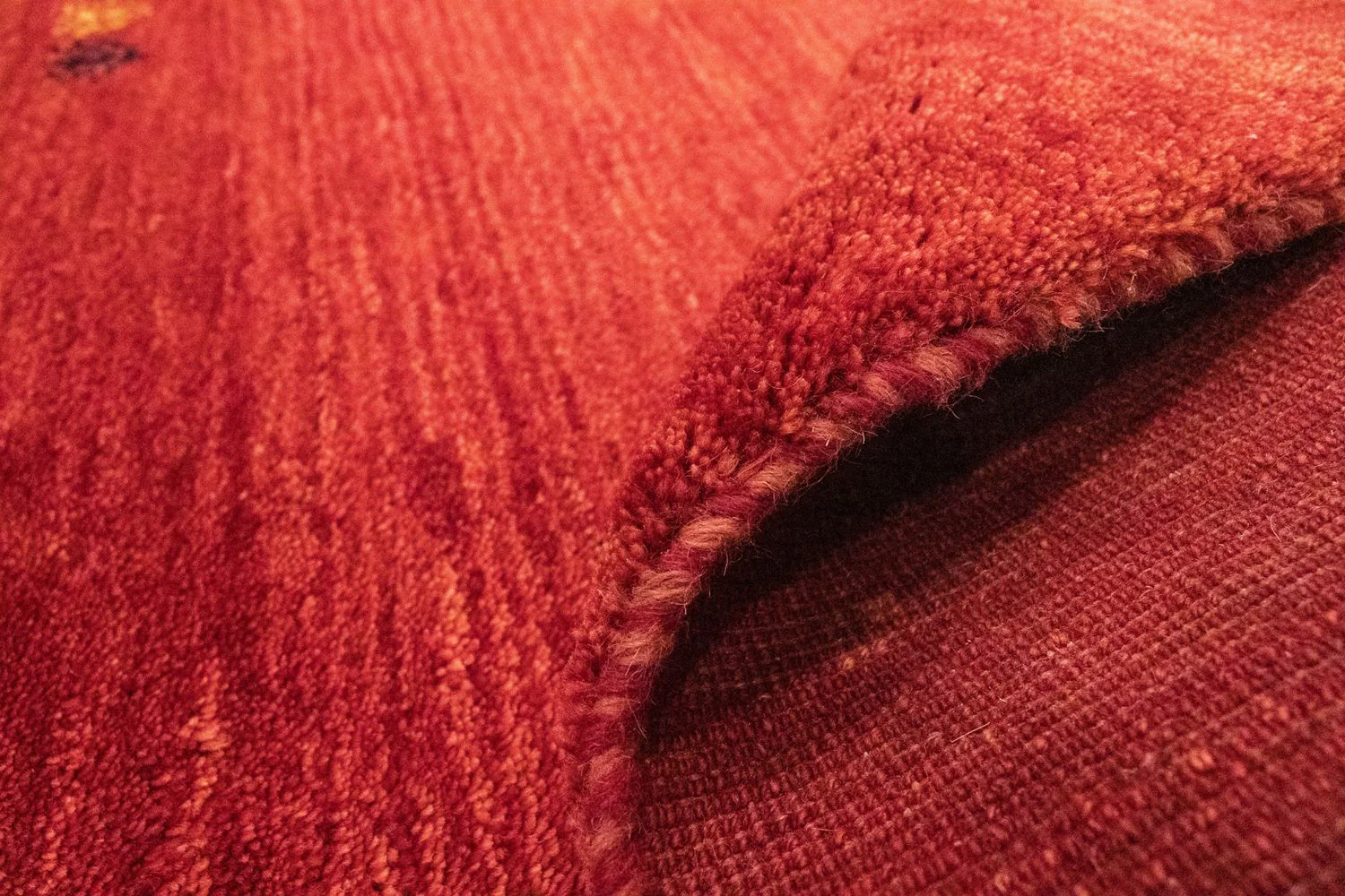 Gabbeh Teppich - Perser 140 x 100 cm - rot - Image 4