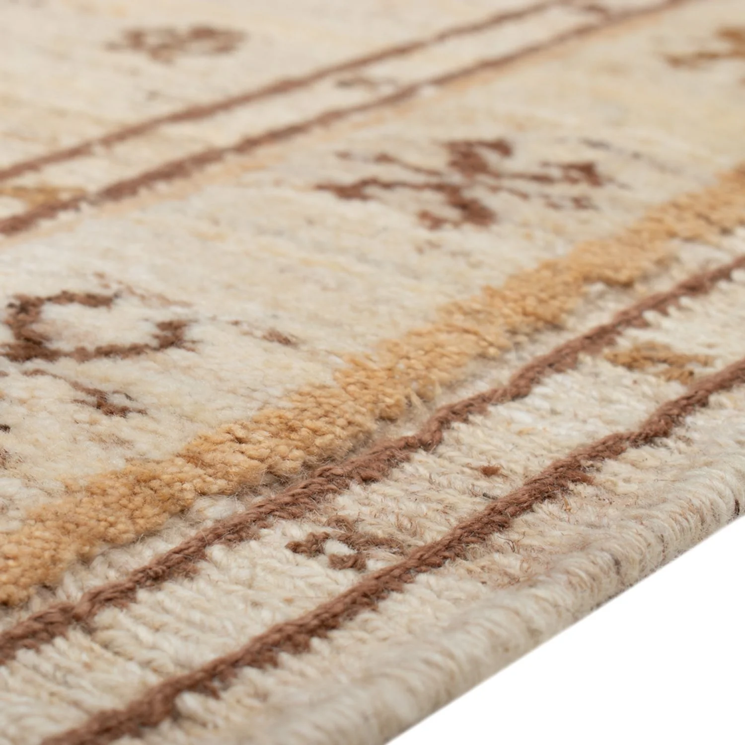 Gabbeh Persisch Teppich 142x73cm - Perserteppich Wollteppich - Image 3
