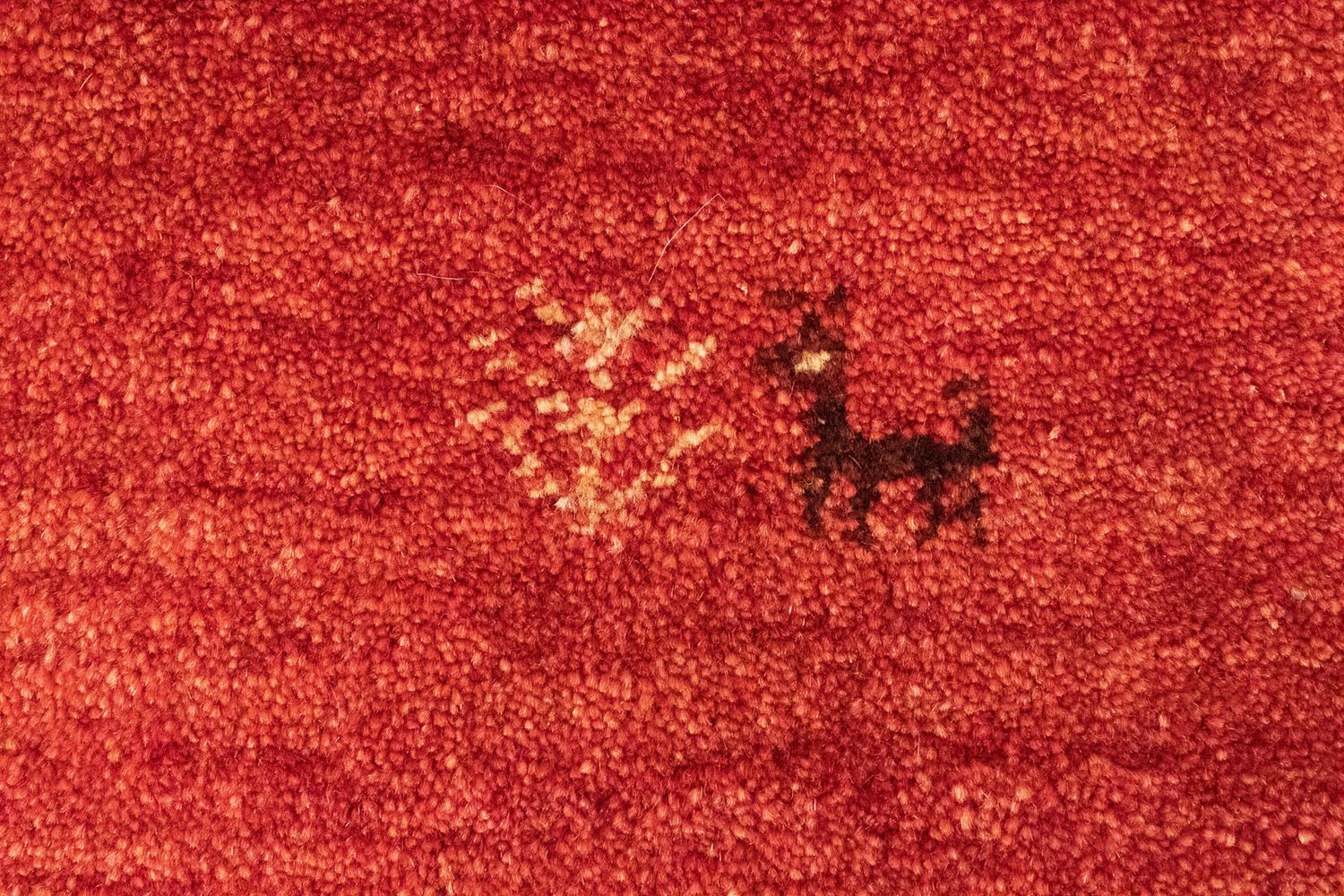 Gabbeh Teppich - Perser 143 x 100 cm - rot - Image 2