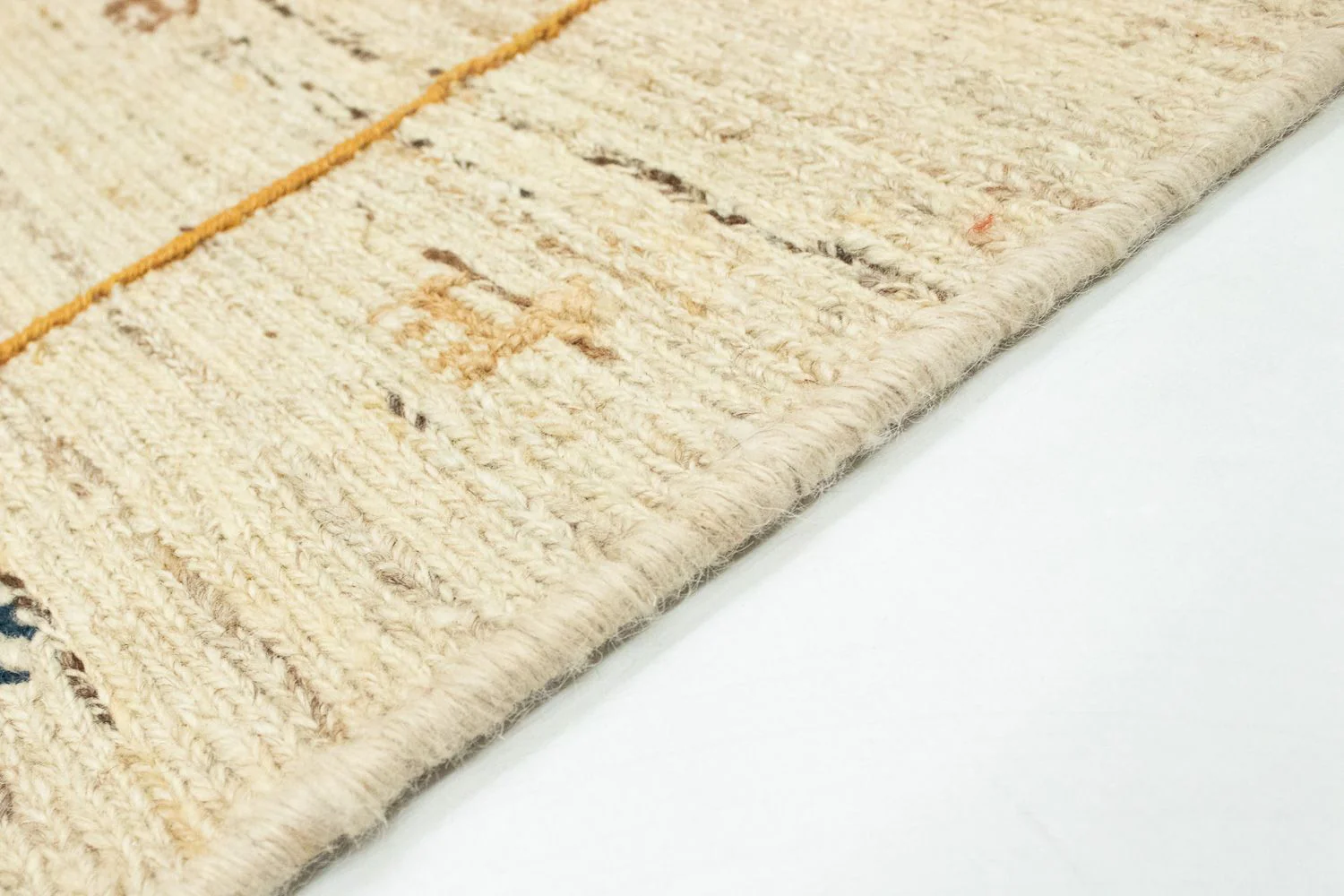 Gabbeh Teppich - Perser 143 x 97 cm - beige - Image 3