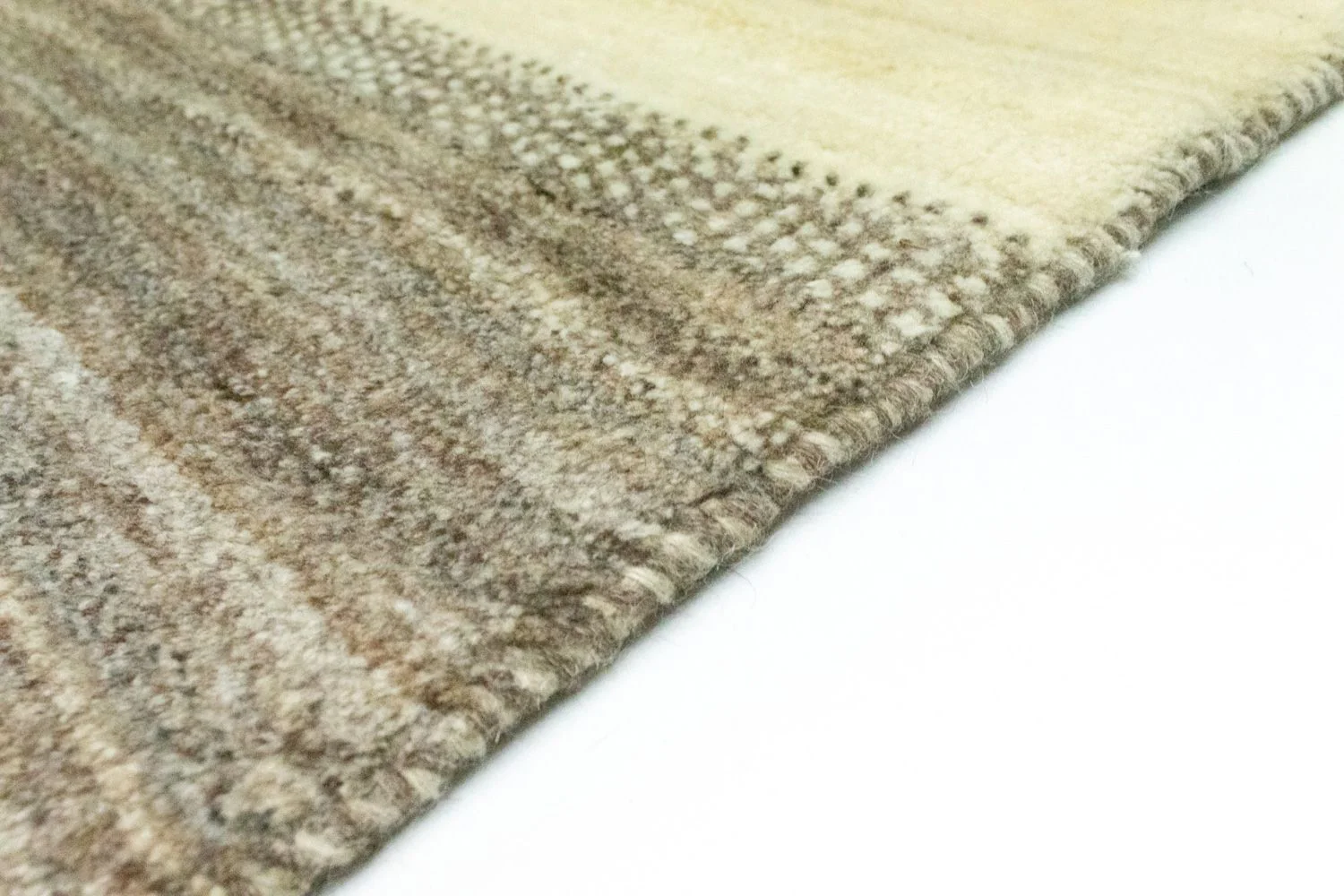 Gabbeh Teppich - Perser 145 x 100 cm - beige - Image 3